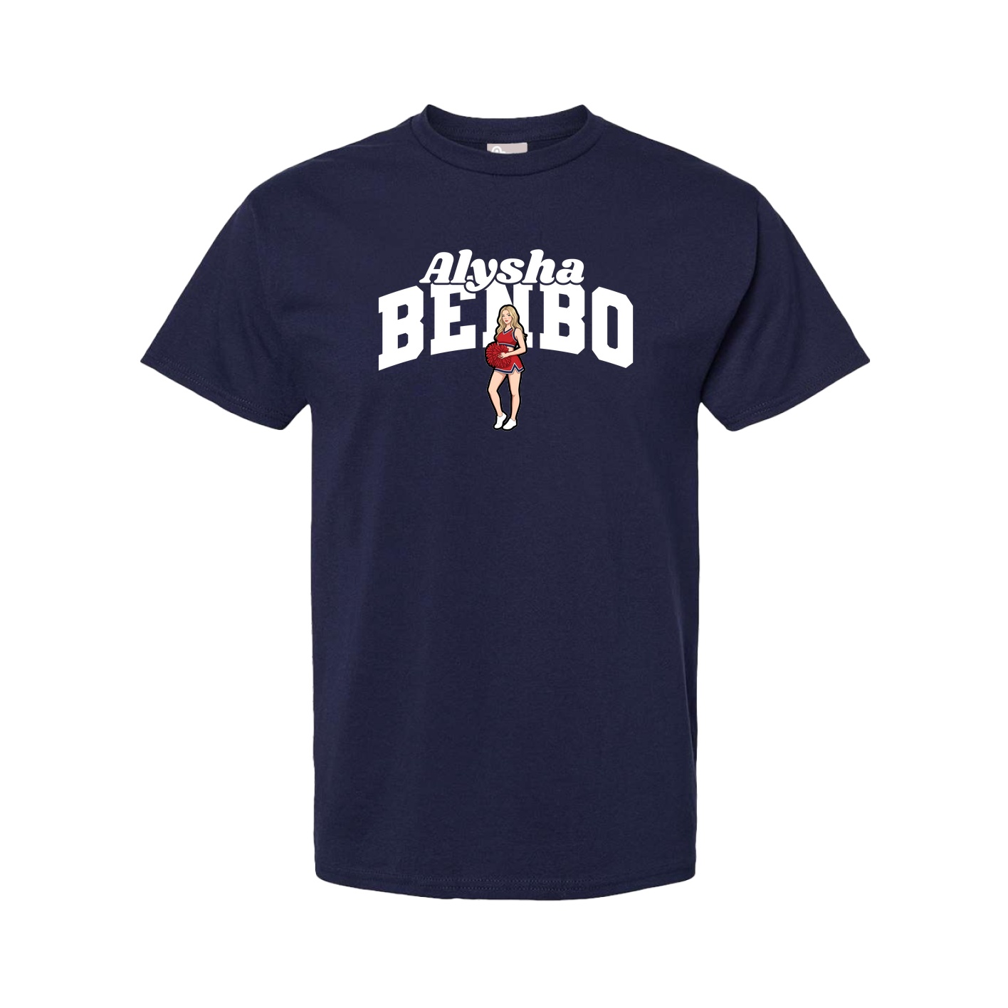 Tee — Signature Arch in Navy