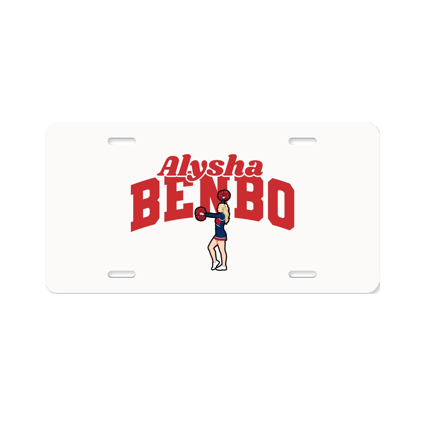 License Plate — Signature Arch in Classic