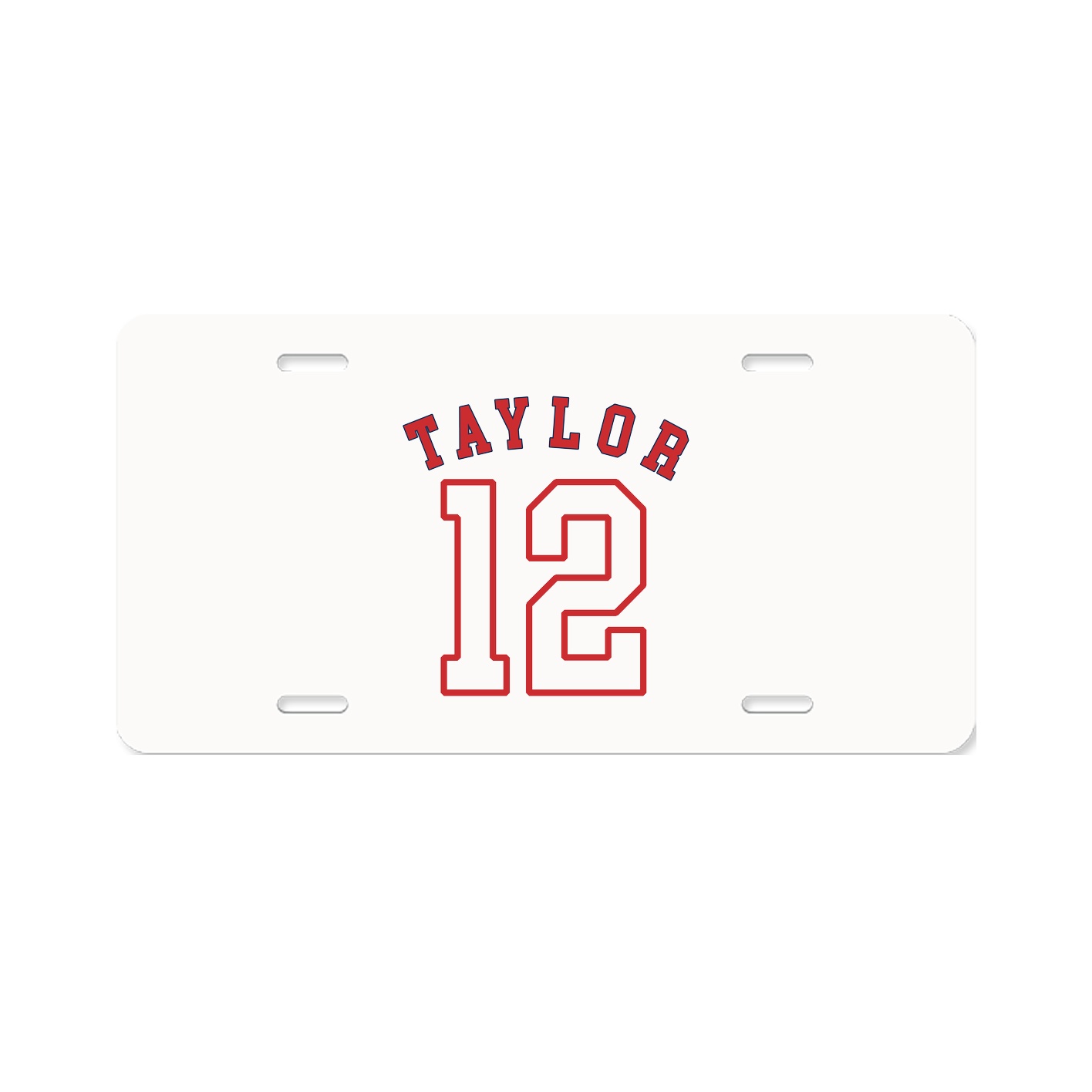 License Plate — Shirsey Arch in Classic