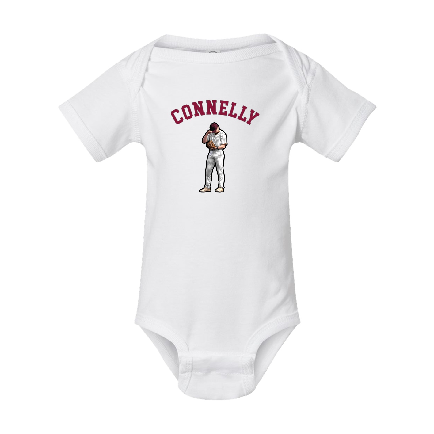 Baby Onesie — Shirsey Arch in White