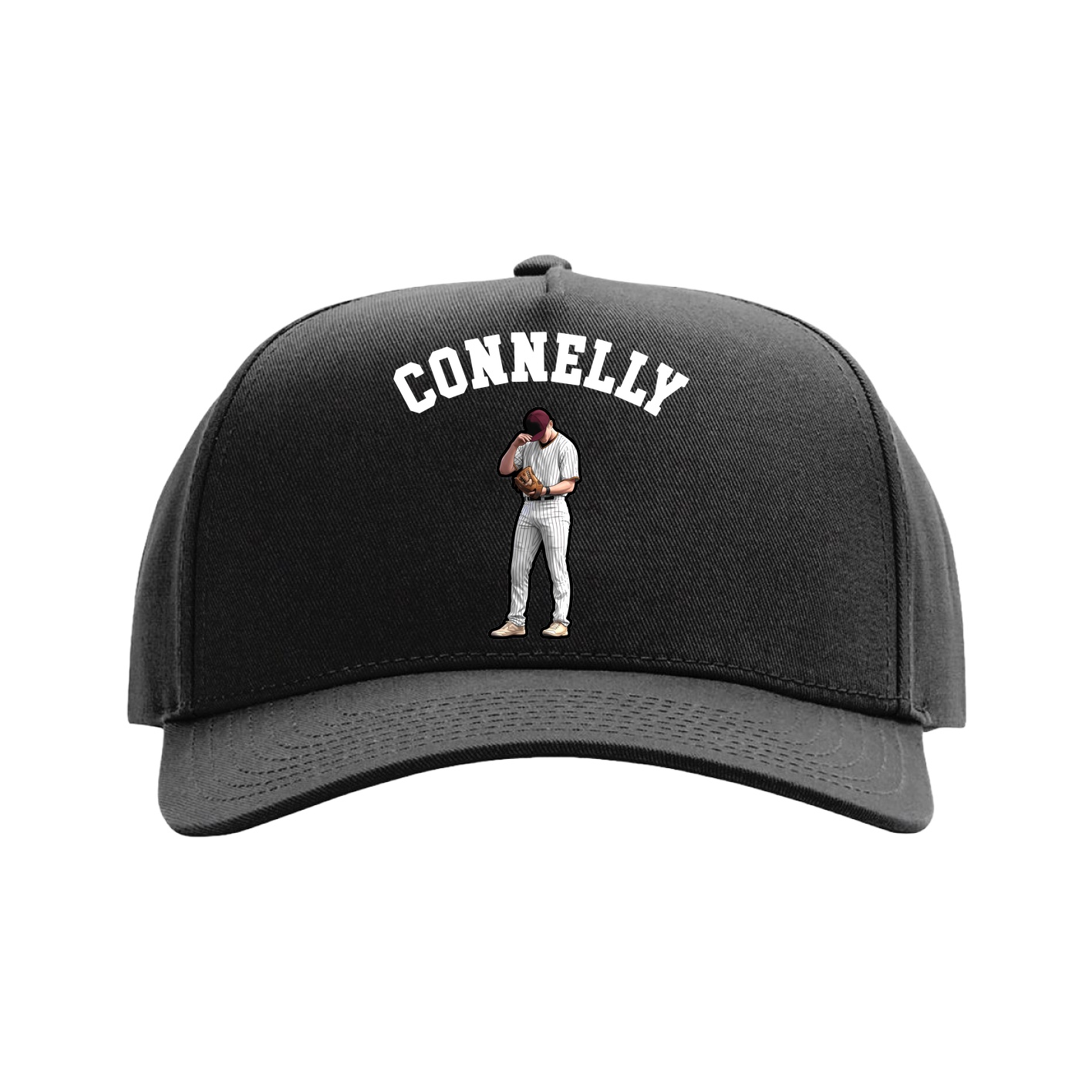 Full Fabric Five-Panel Champ Cap