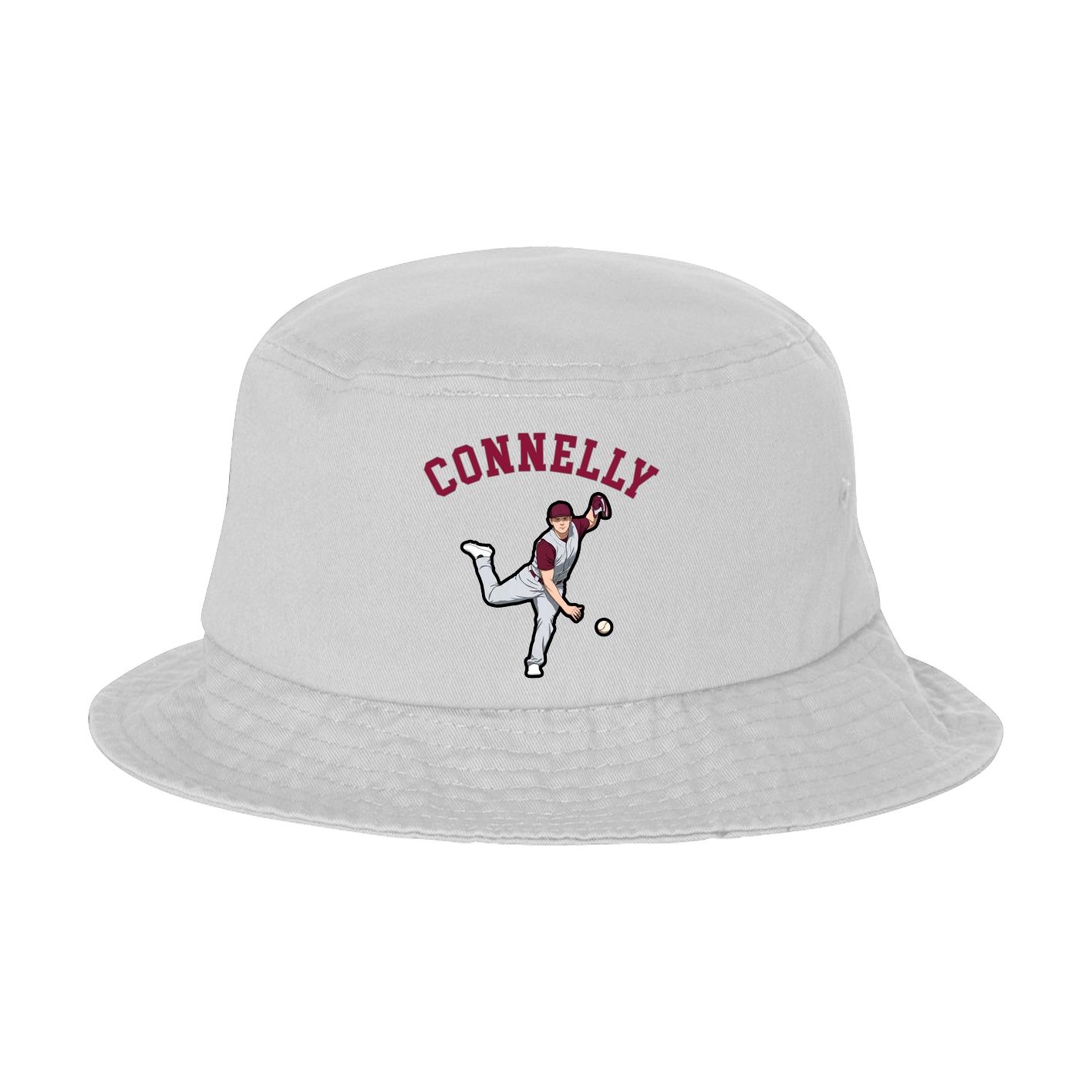 Bucket Cap — Shirsey Arch in White