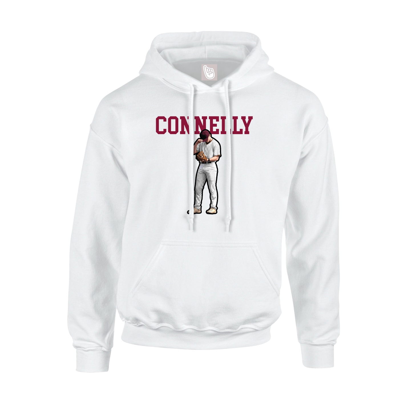 Youth Hoodie — Shirsey in White