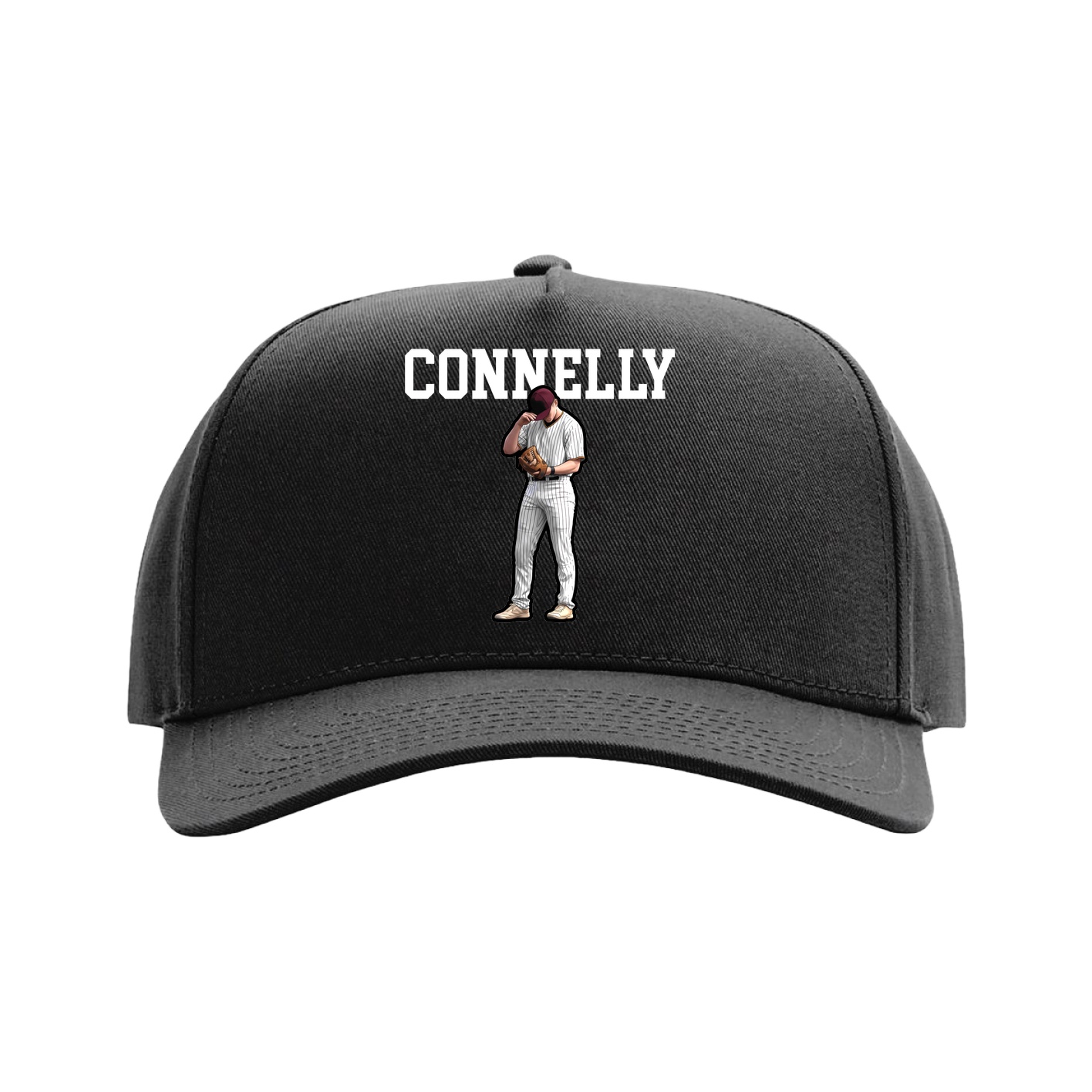 Full Fabric Five-Panel Champ Cap
