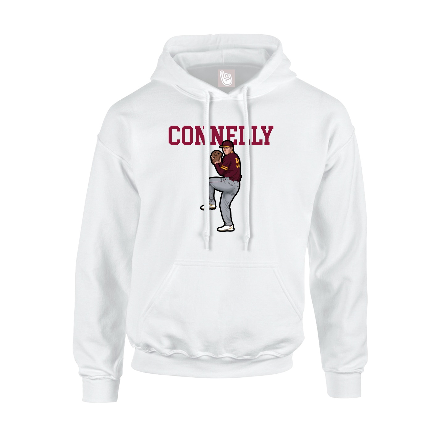 Youth Hoodie — Shirsey in White