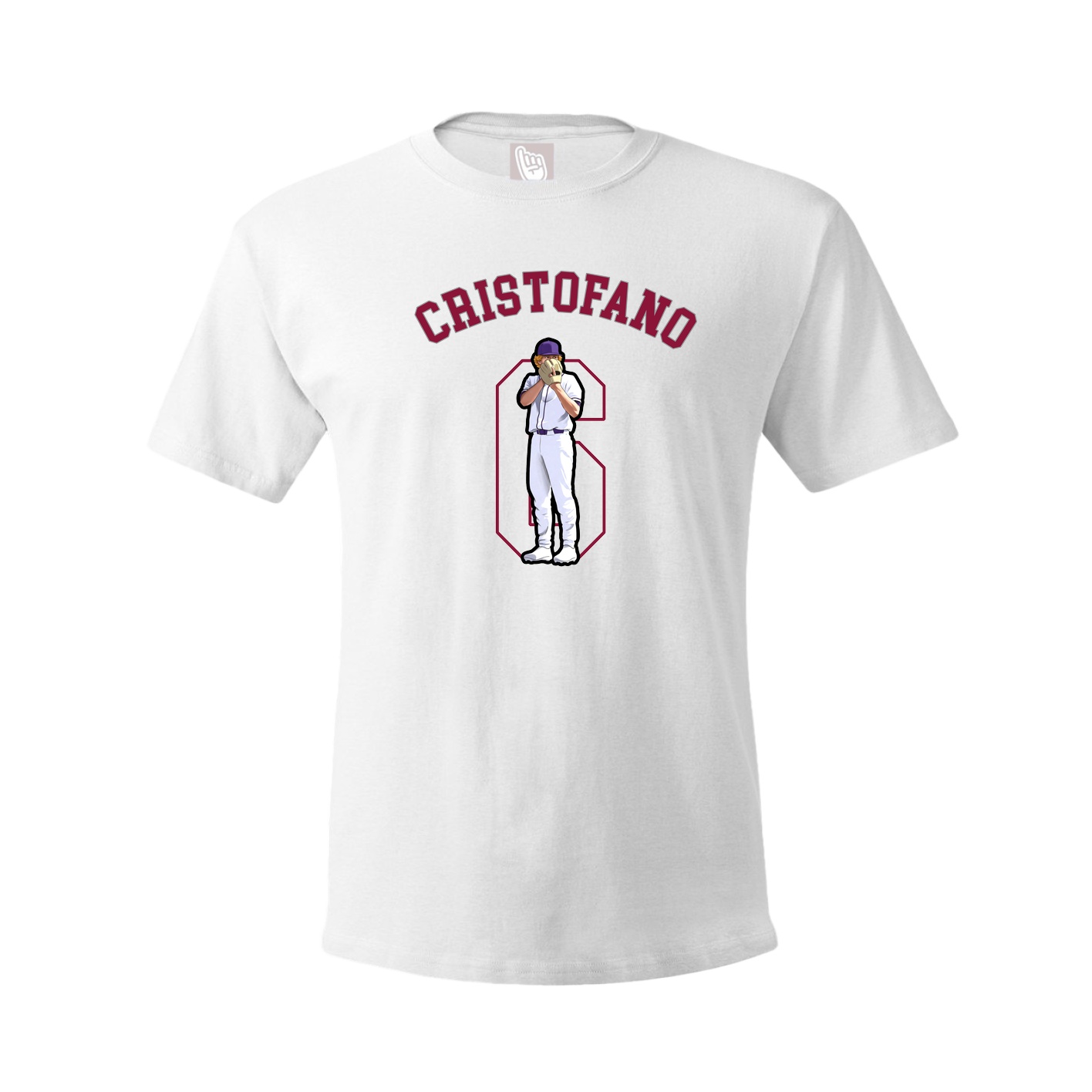 Tee — Shirsey Arch in White