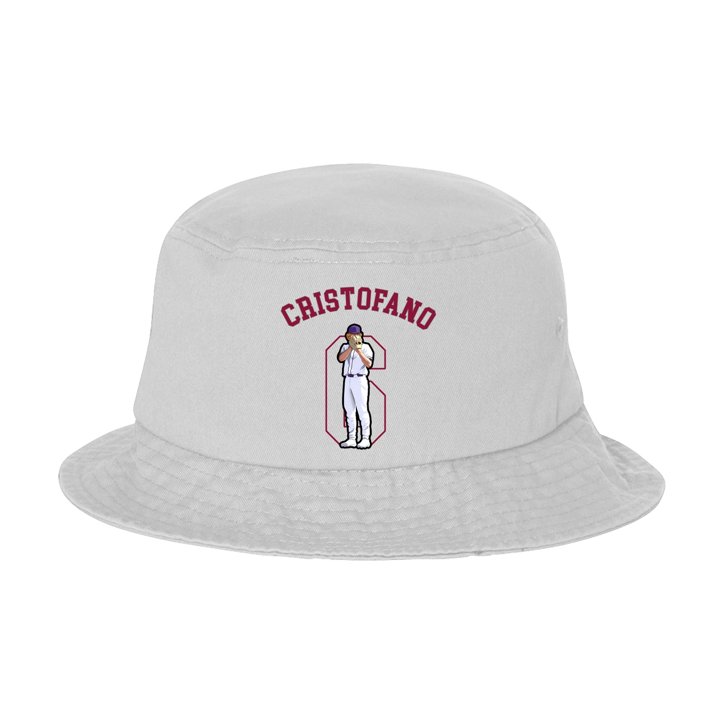Bucket Cap — Shirsey Arch in White