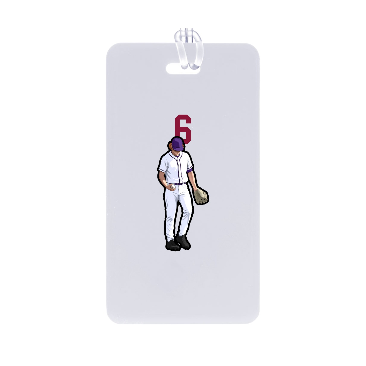 Bag Tag — Number Top in Classic