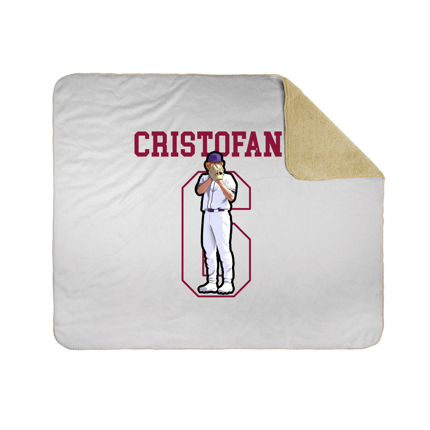 50x60 Sherpa Lined Throw Blanket