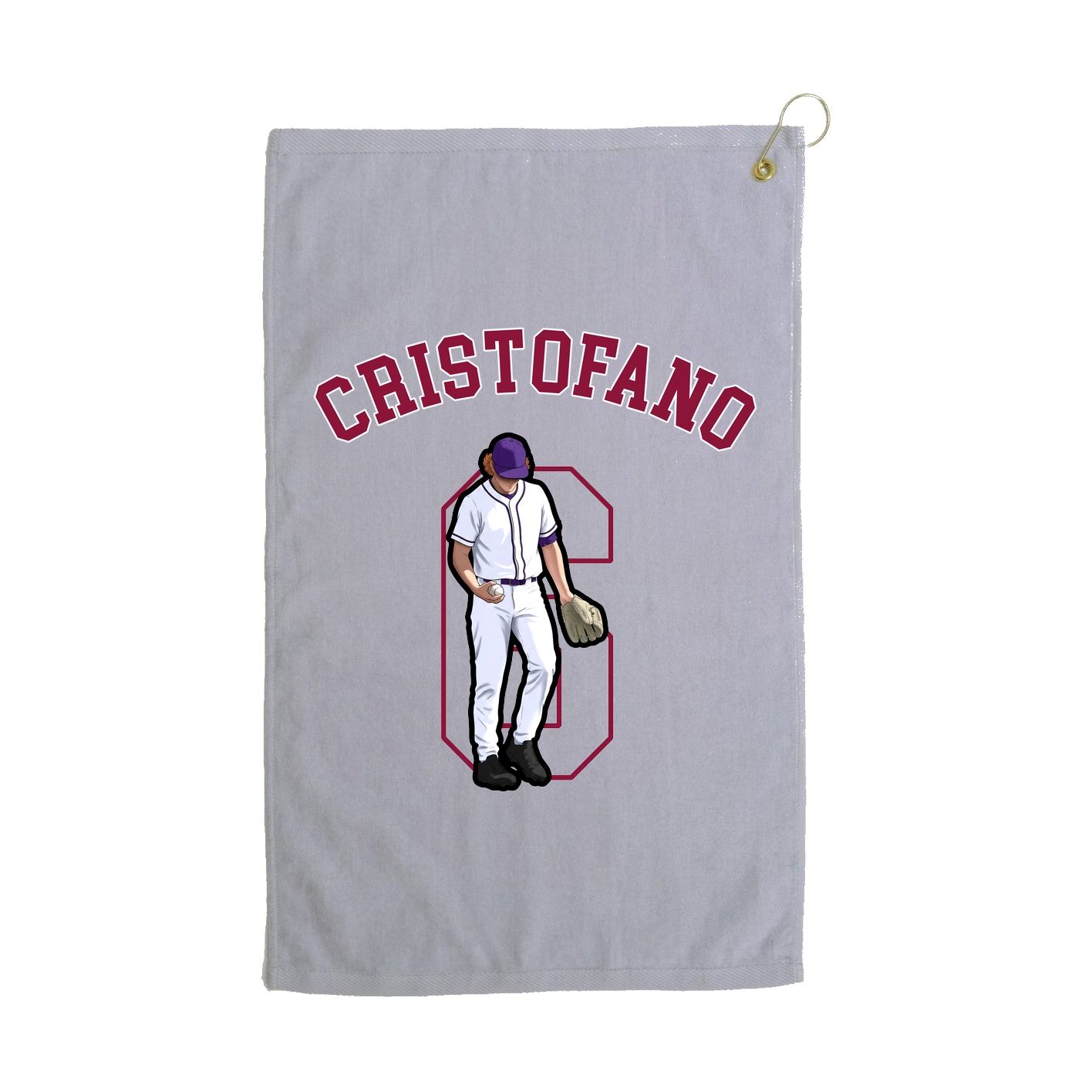 Golf Towel — Shirsey Arch in Grey