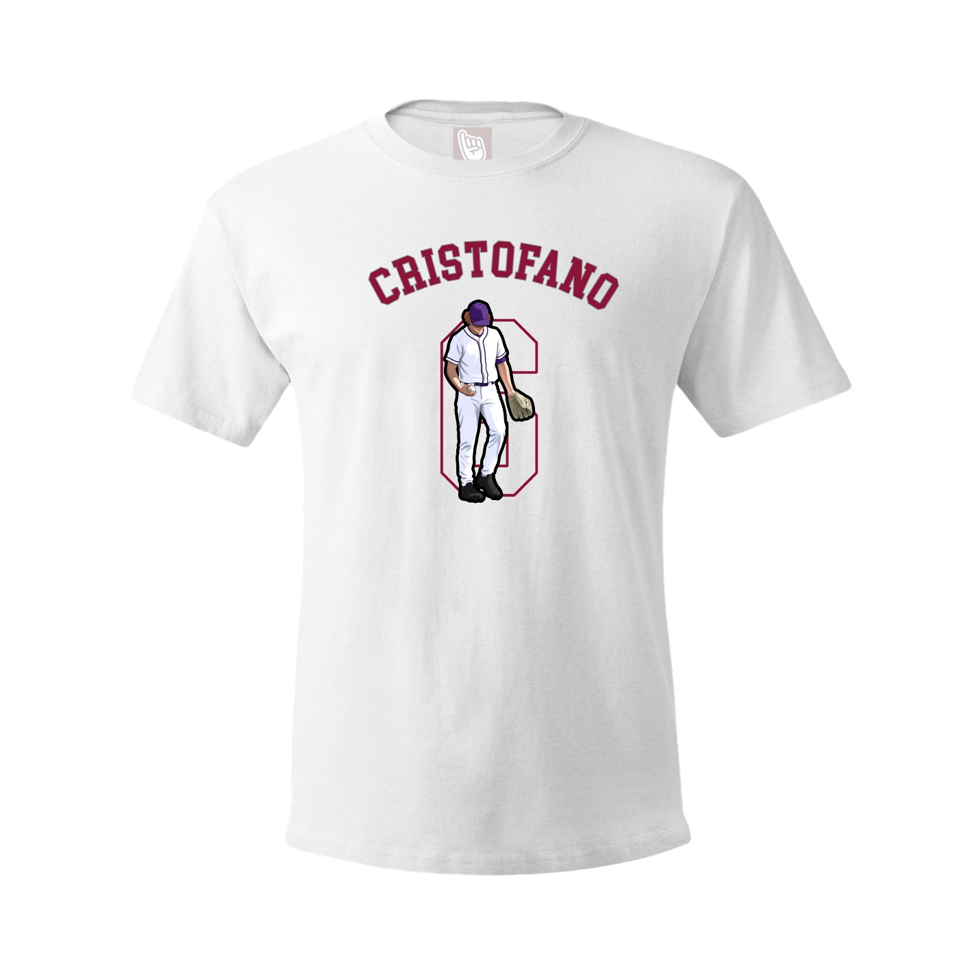 Youth Tee — Shirsey Arch in White