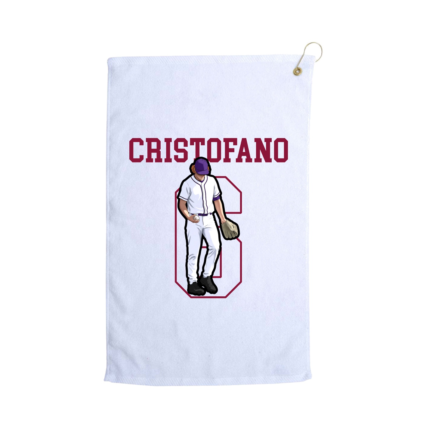Golf Towel — Shirsey in White