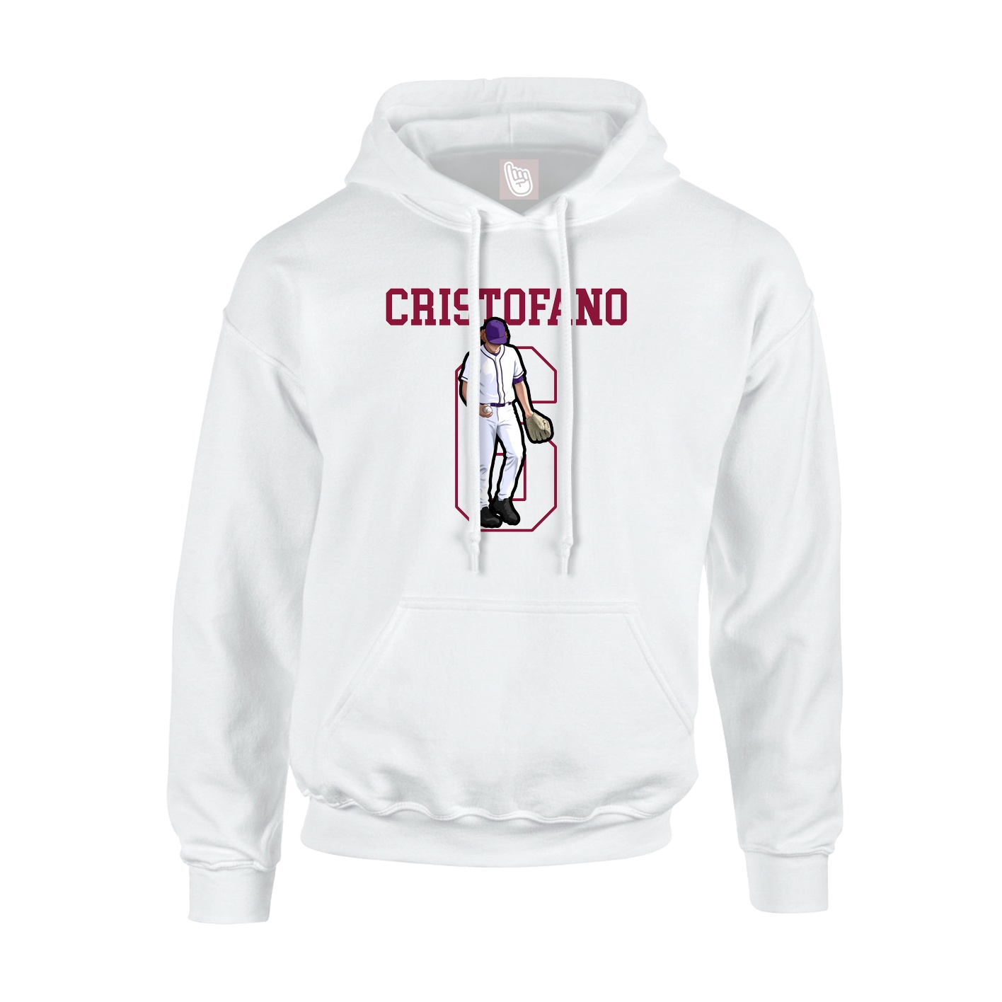 Youth Hoodie — Shirsey in White