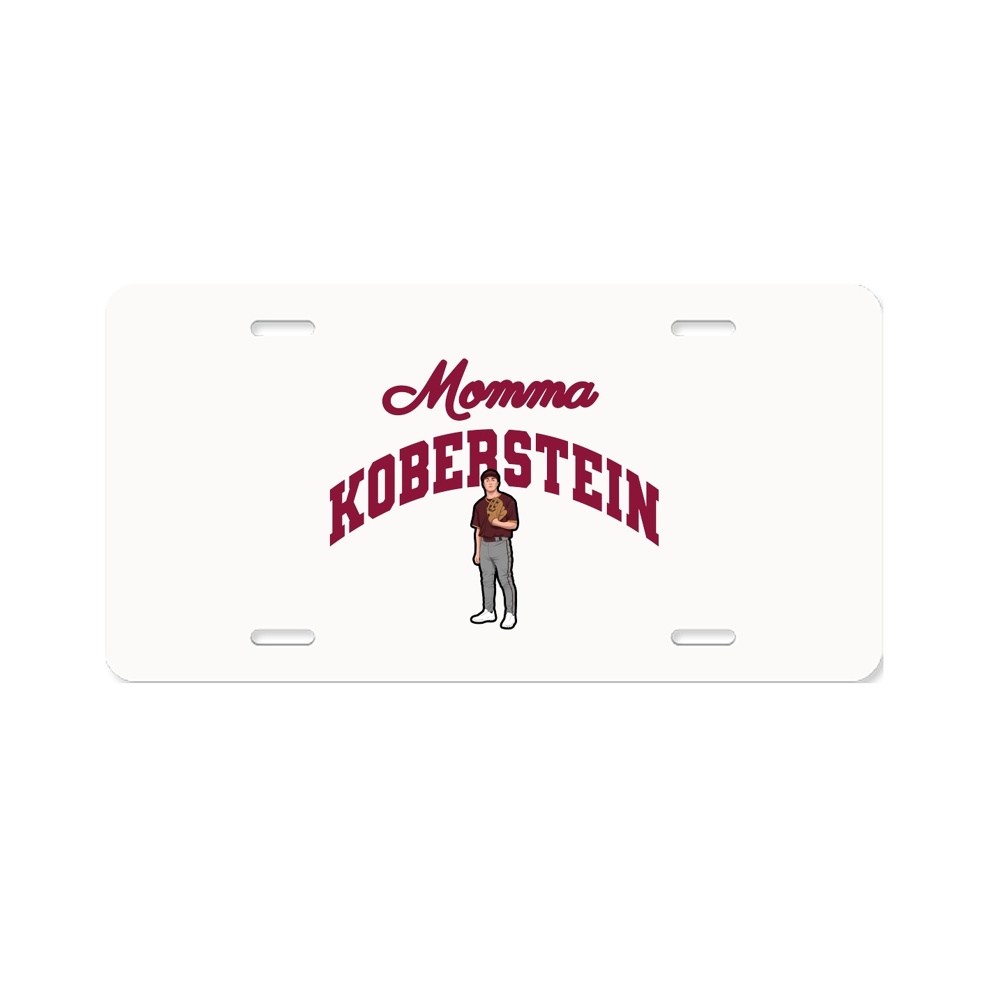 License Plate — Mothers Day Arch in Classic