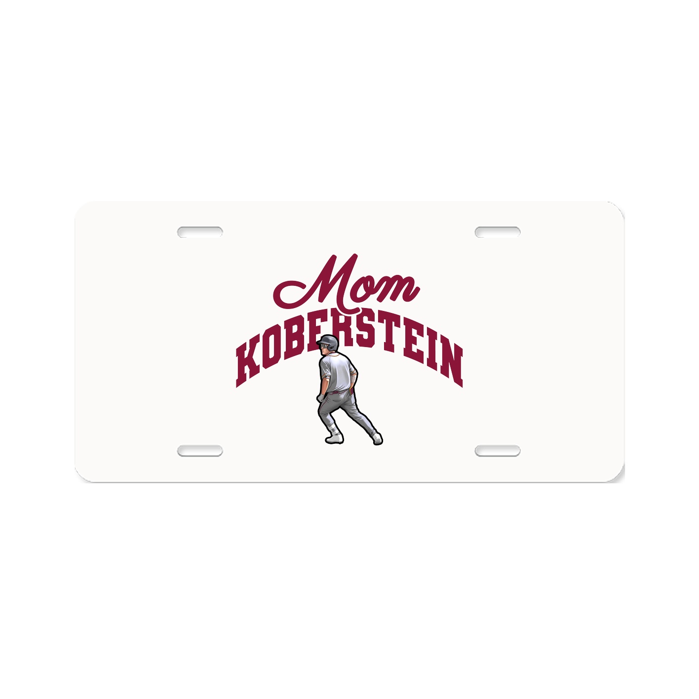 License Plate — Mothers Day Arch in Classic