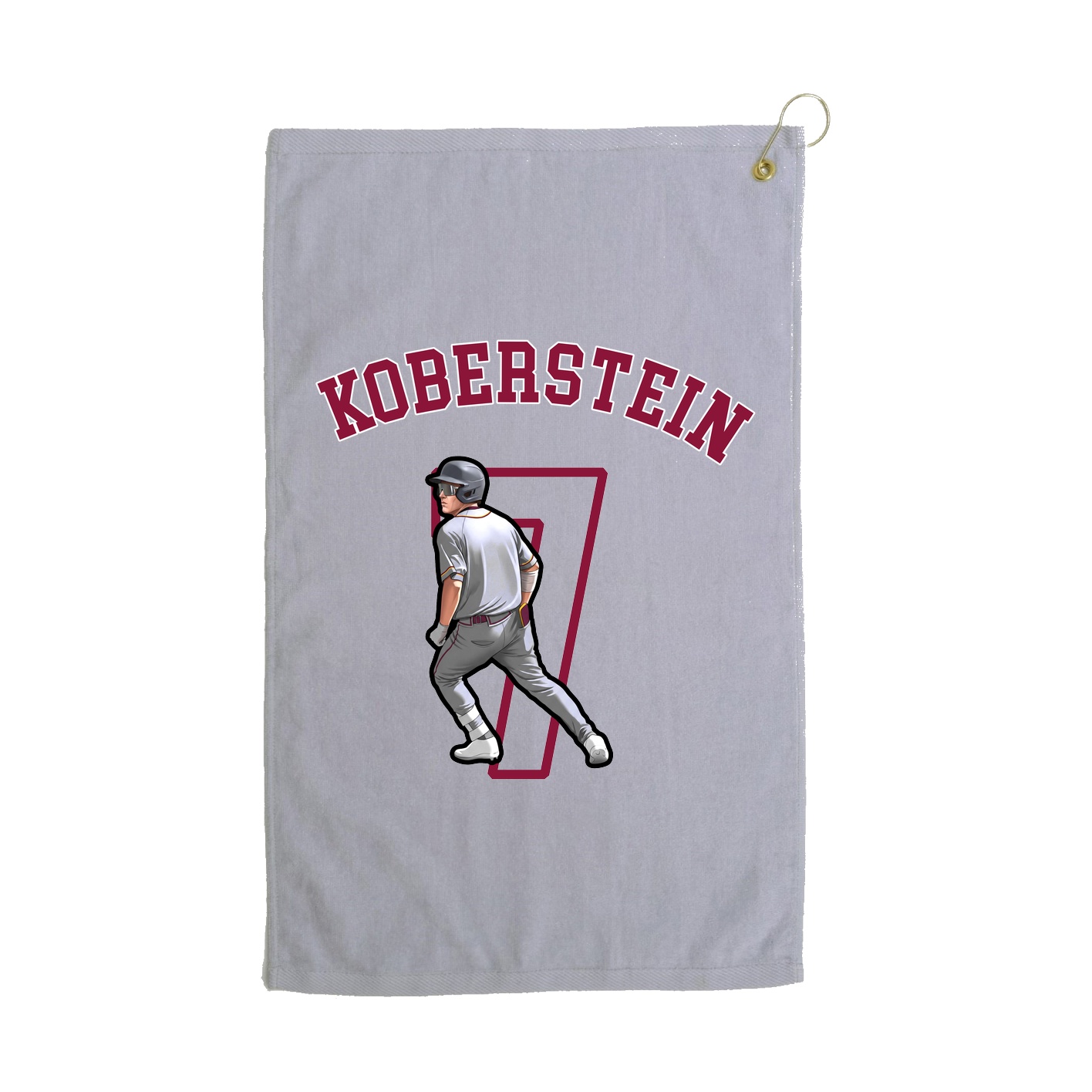 Golf Towel — Shirsey Arch in Grey