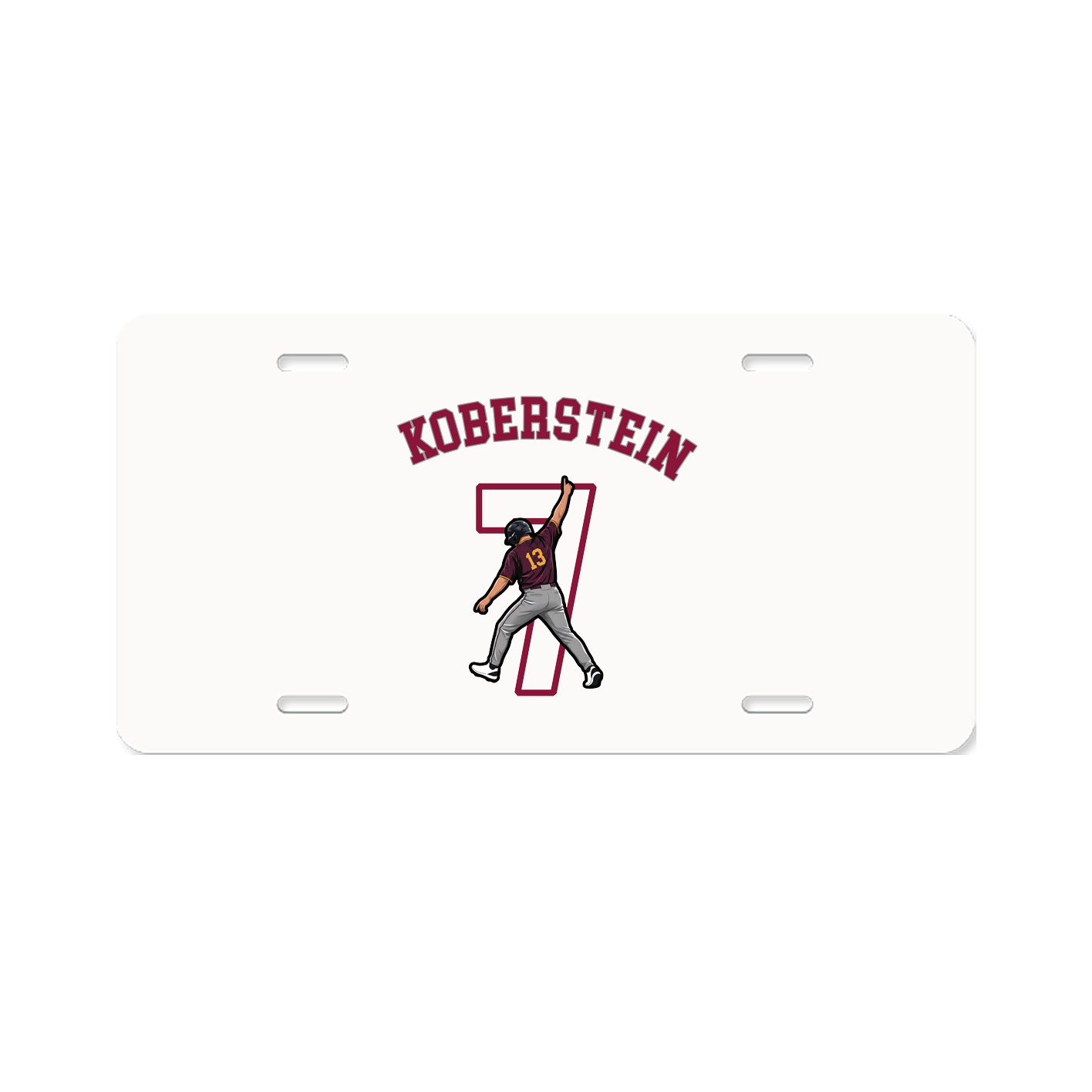 License Plate — Shirsey Arch in Classic