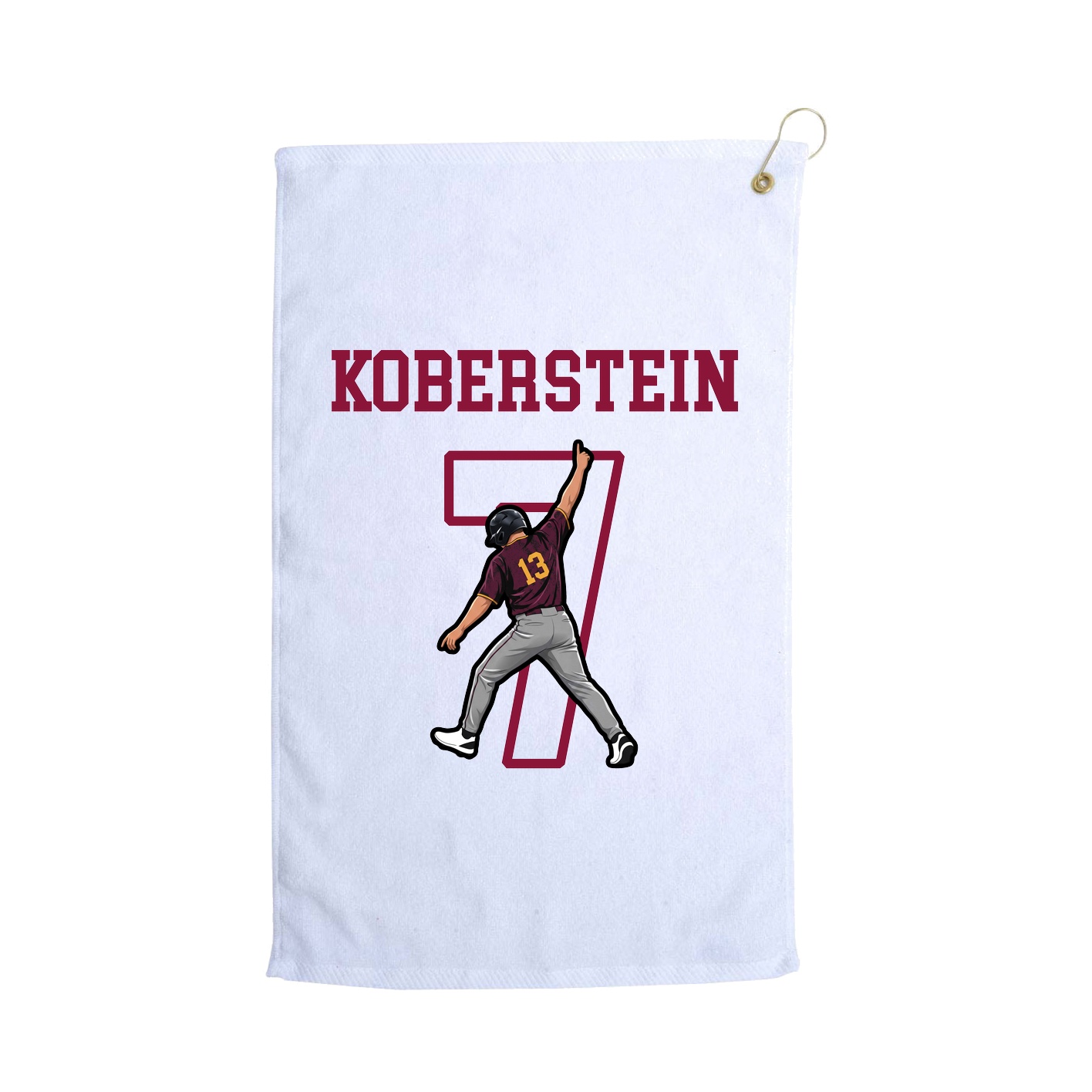 Golf Towel — Shirsey in White