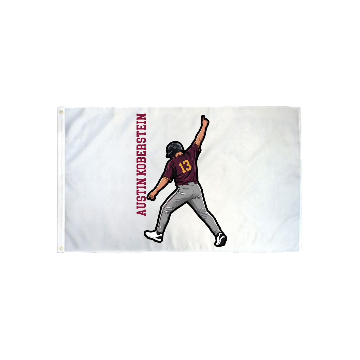 3x5 Flag — Name Vertical in Classic