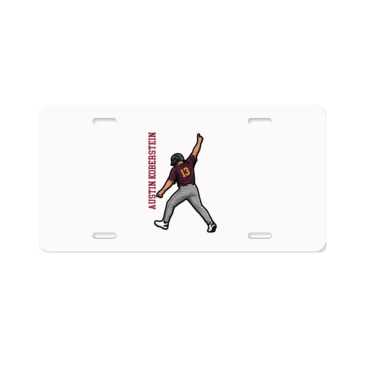 Aluminum License Plate