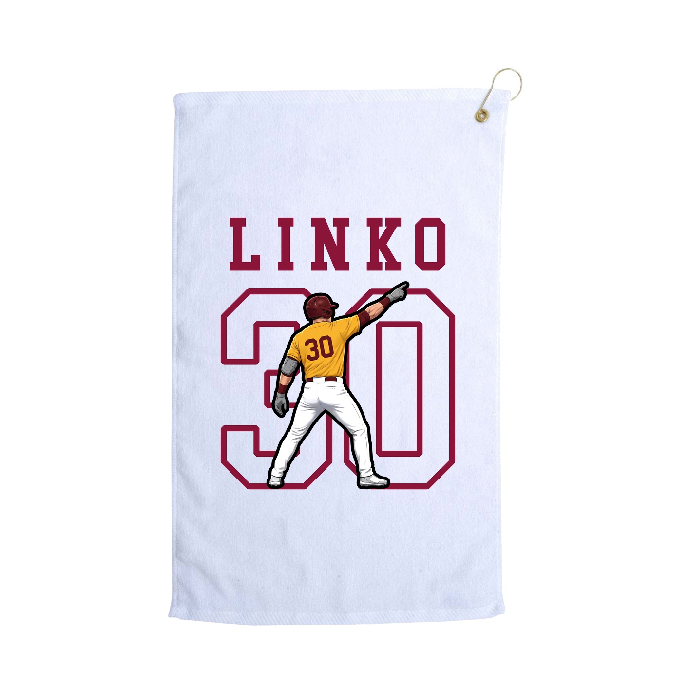Golf Towel — Shirsey in White