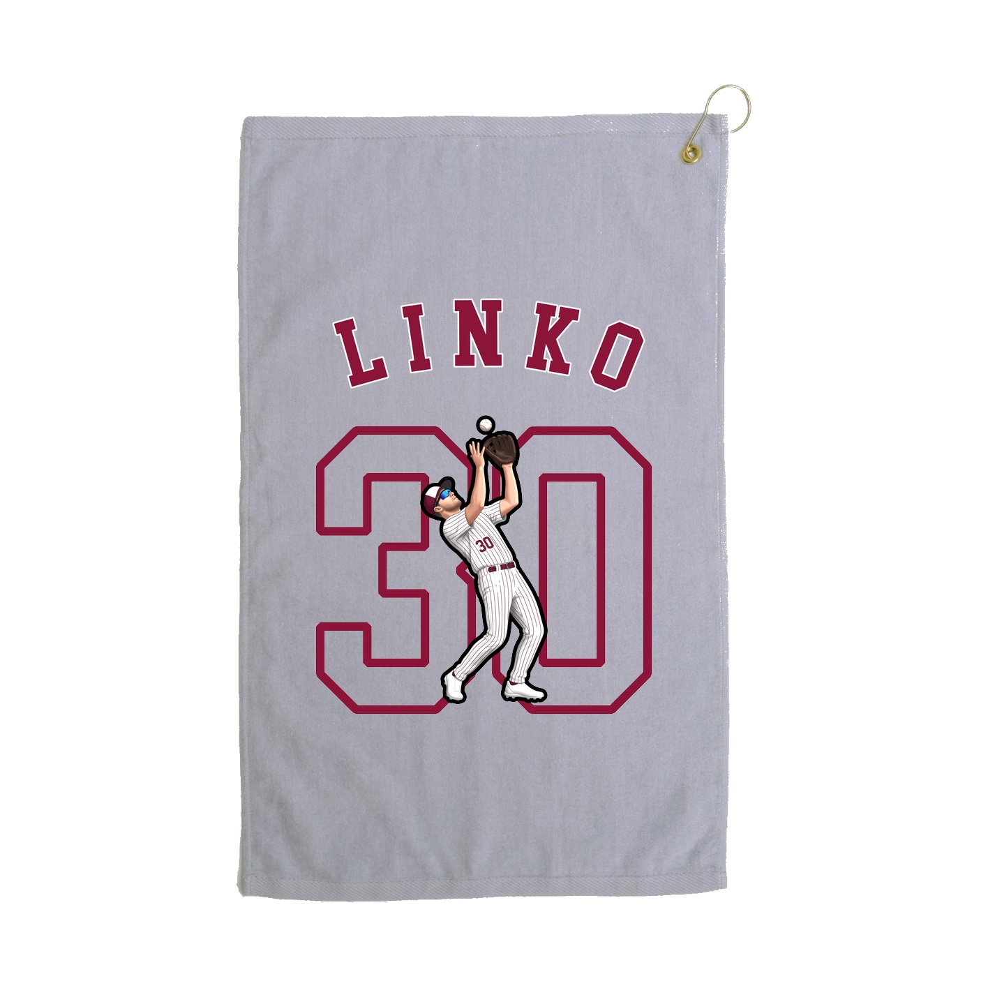 Golf Towel — Shirsey Arch in Grey