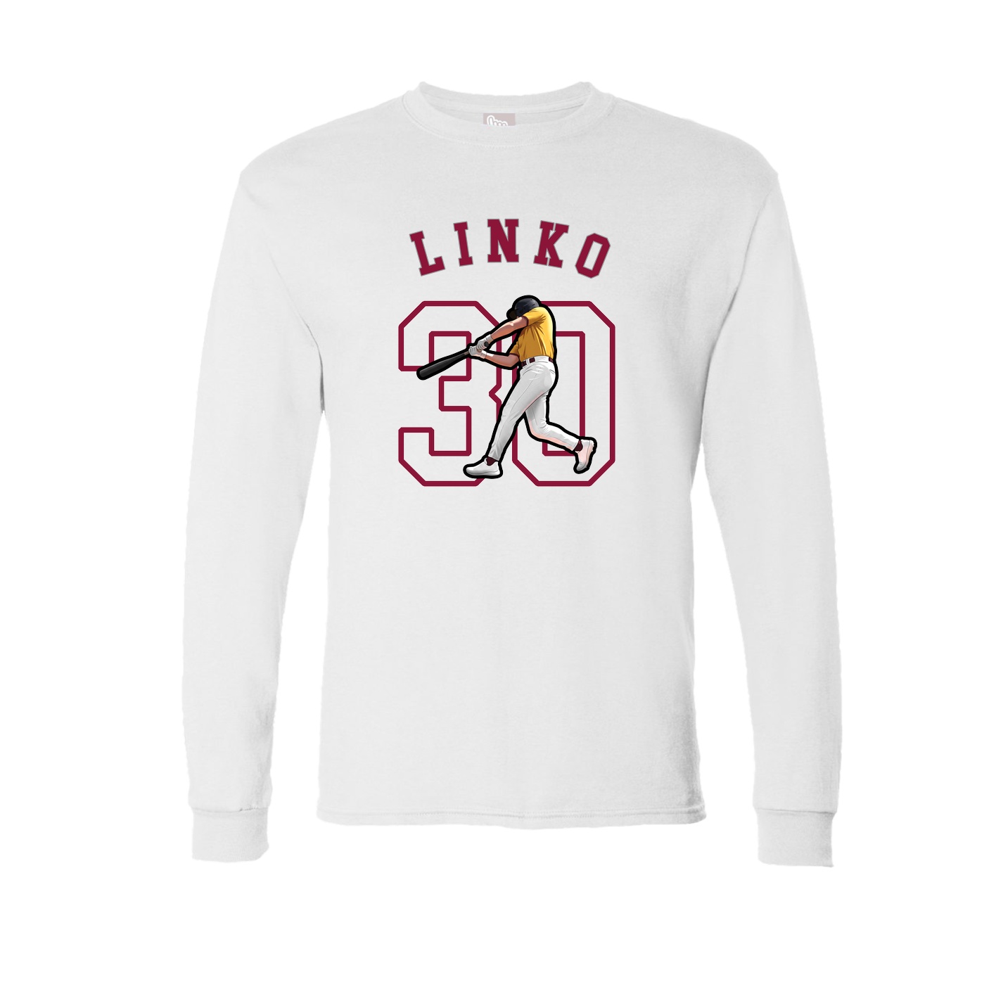 Long Sleeve Tee — Shirsey Arch in White