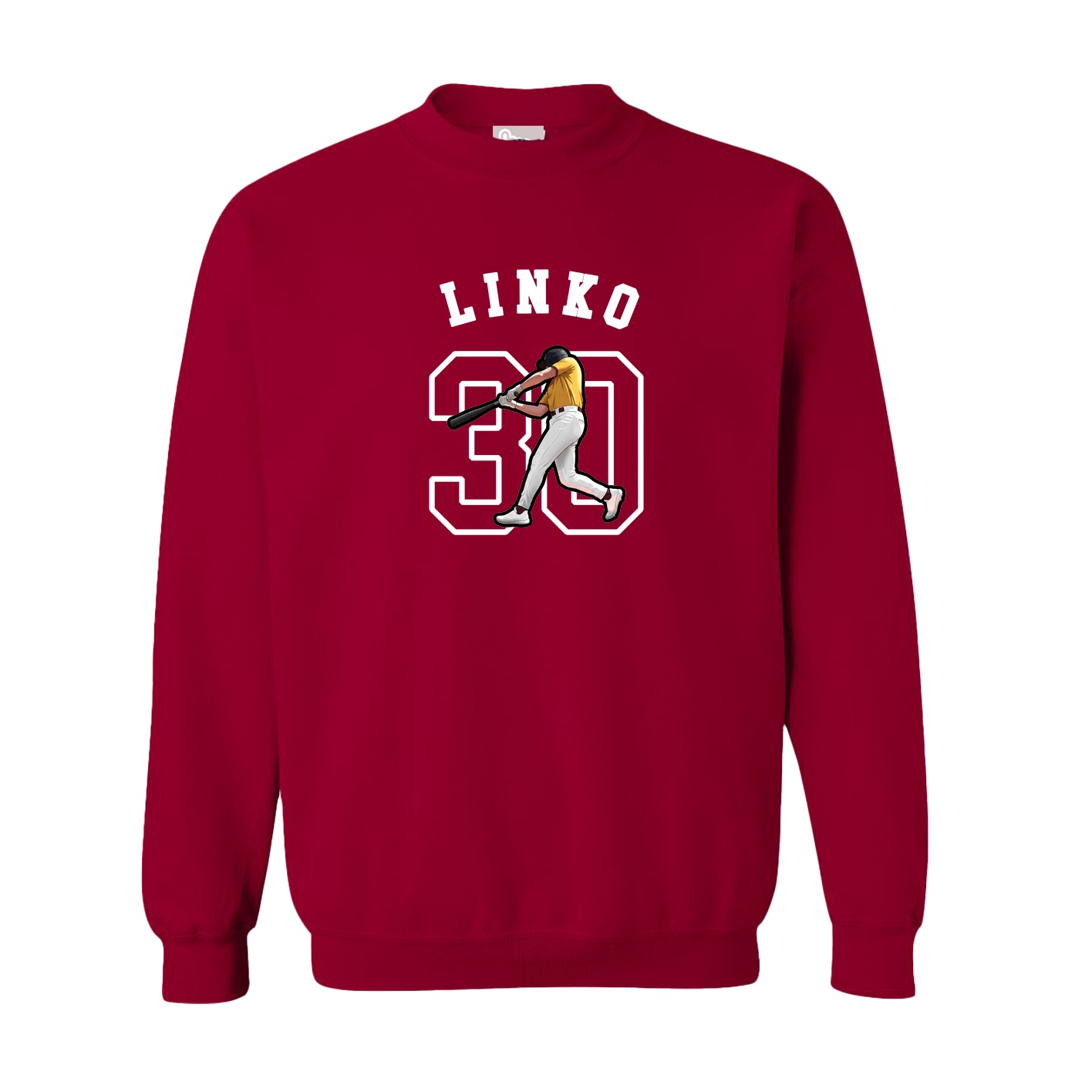 Fleece Crew — Shirsey Arch in Cardinal