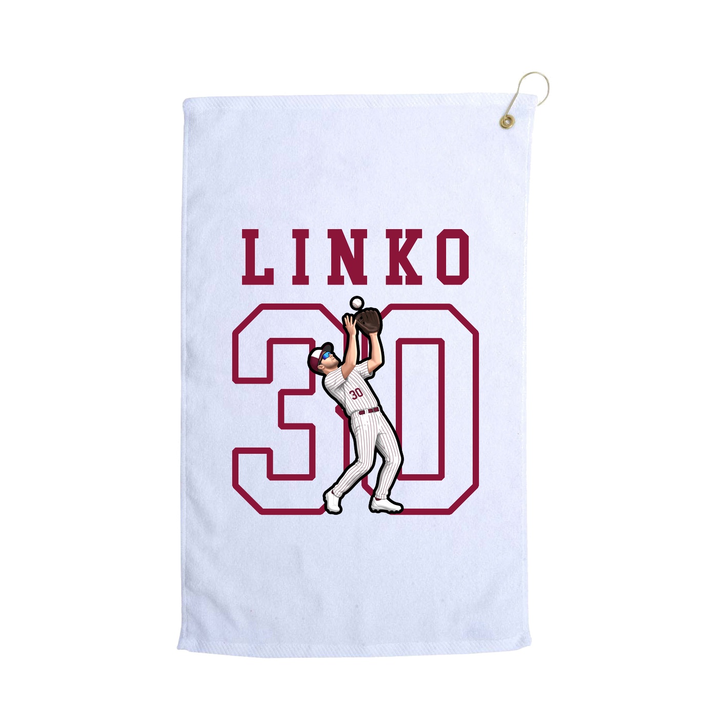 Golf Towel — Shirsey in White