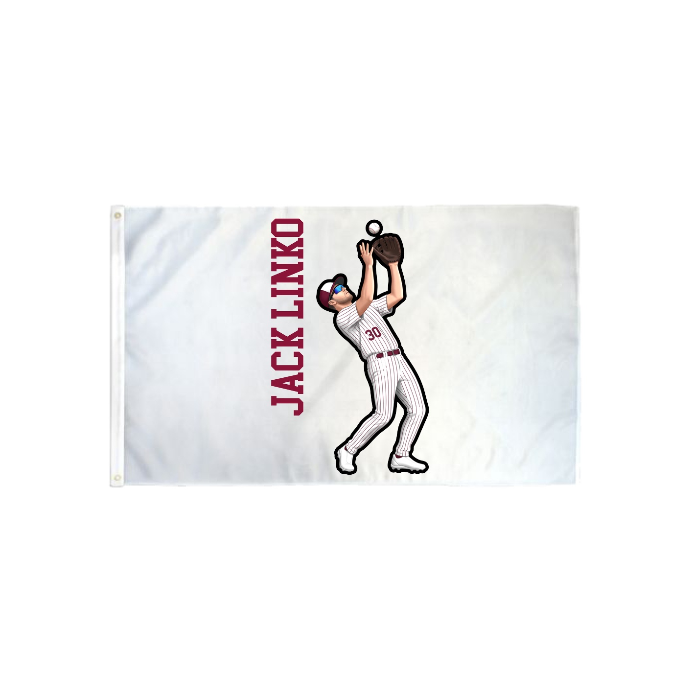 3x5 Flag — Name Vertical in Classic