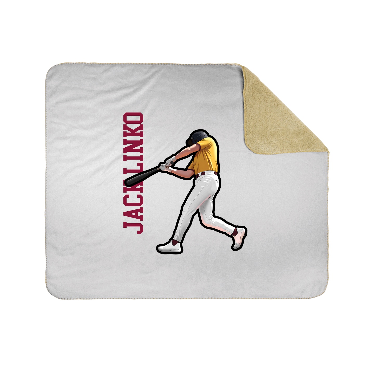 50x60 Sherpa Lined Throw Blanket