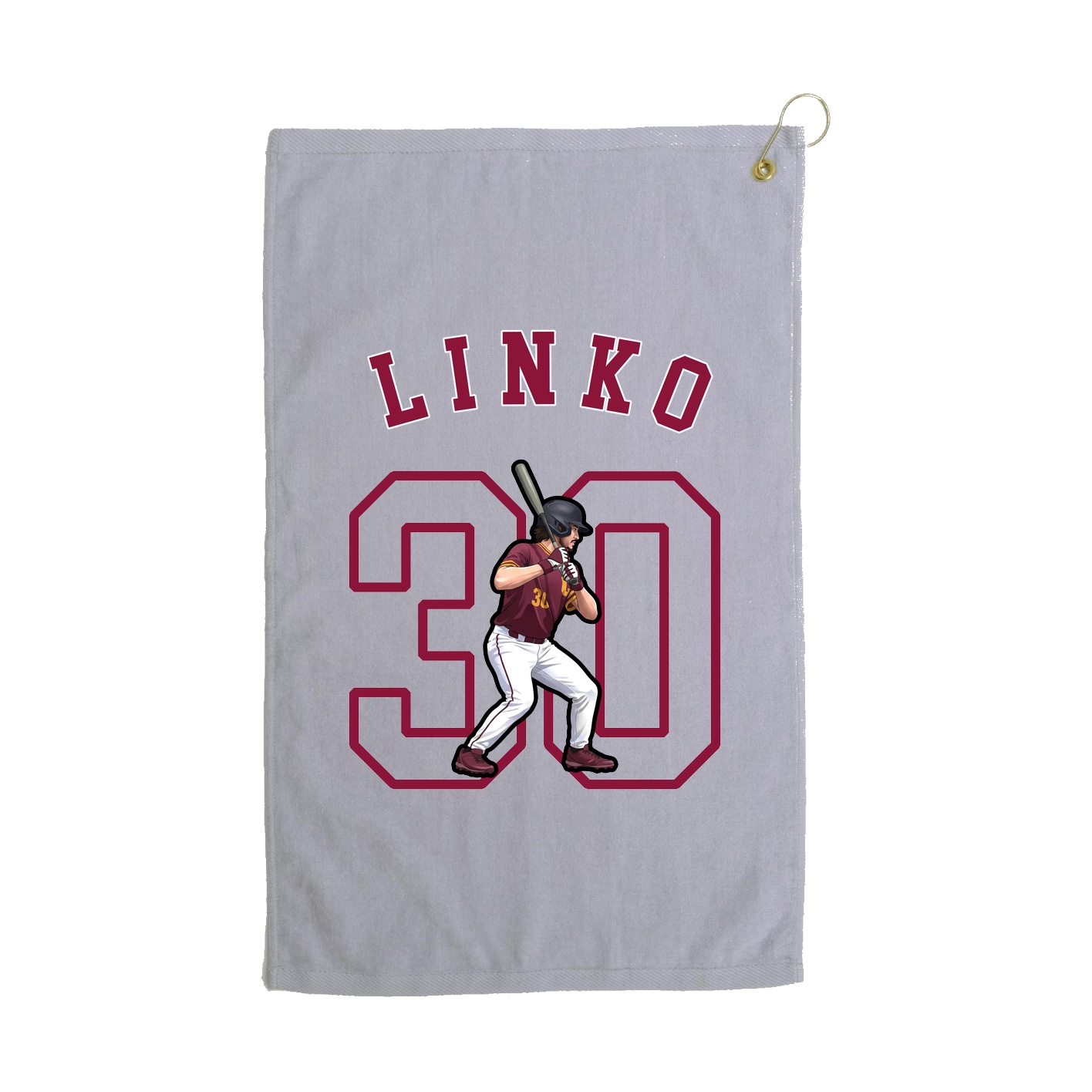 Golf Towel — Shirsey Arch in Grey