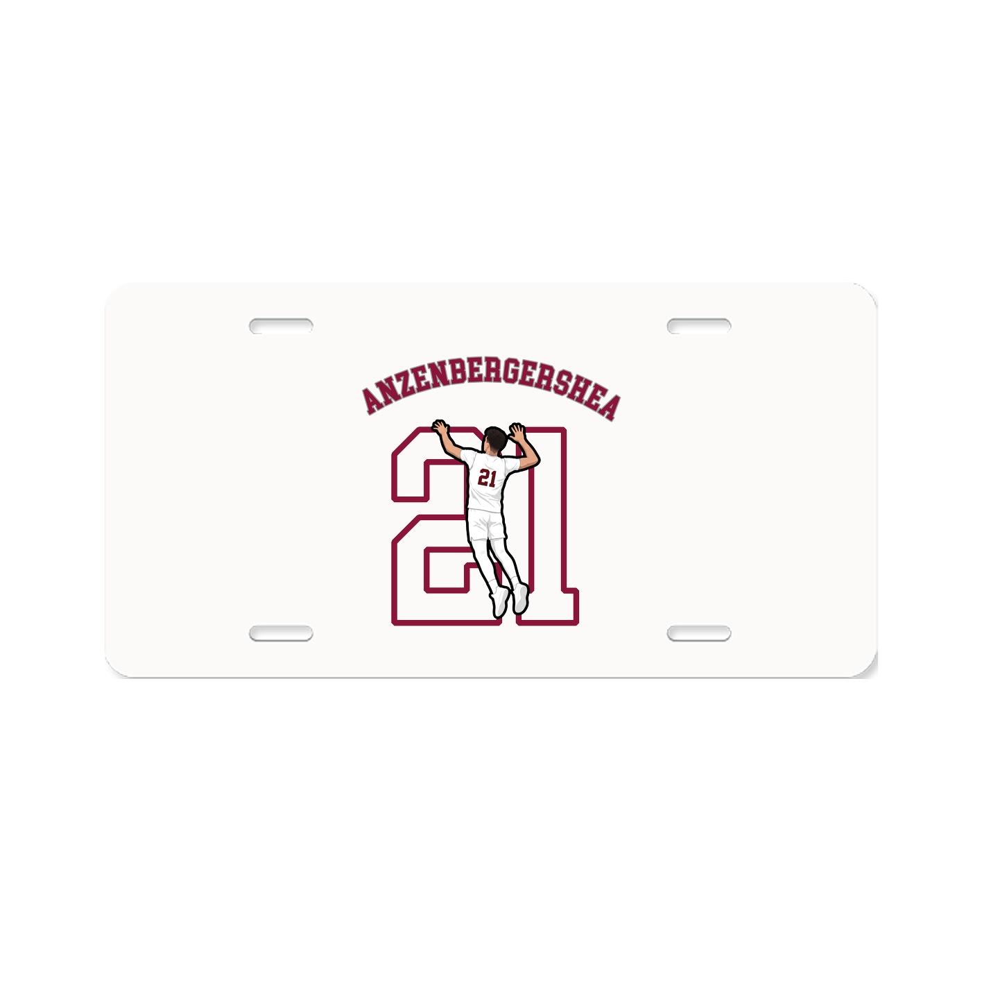 License Plate — Shirsey Arch in Classic