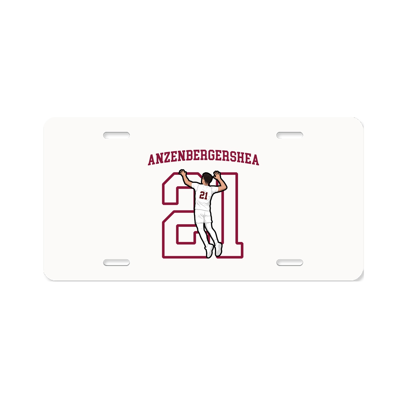 Aluminum License Plate