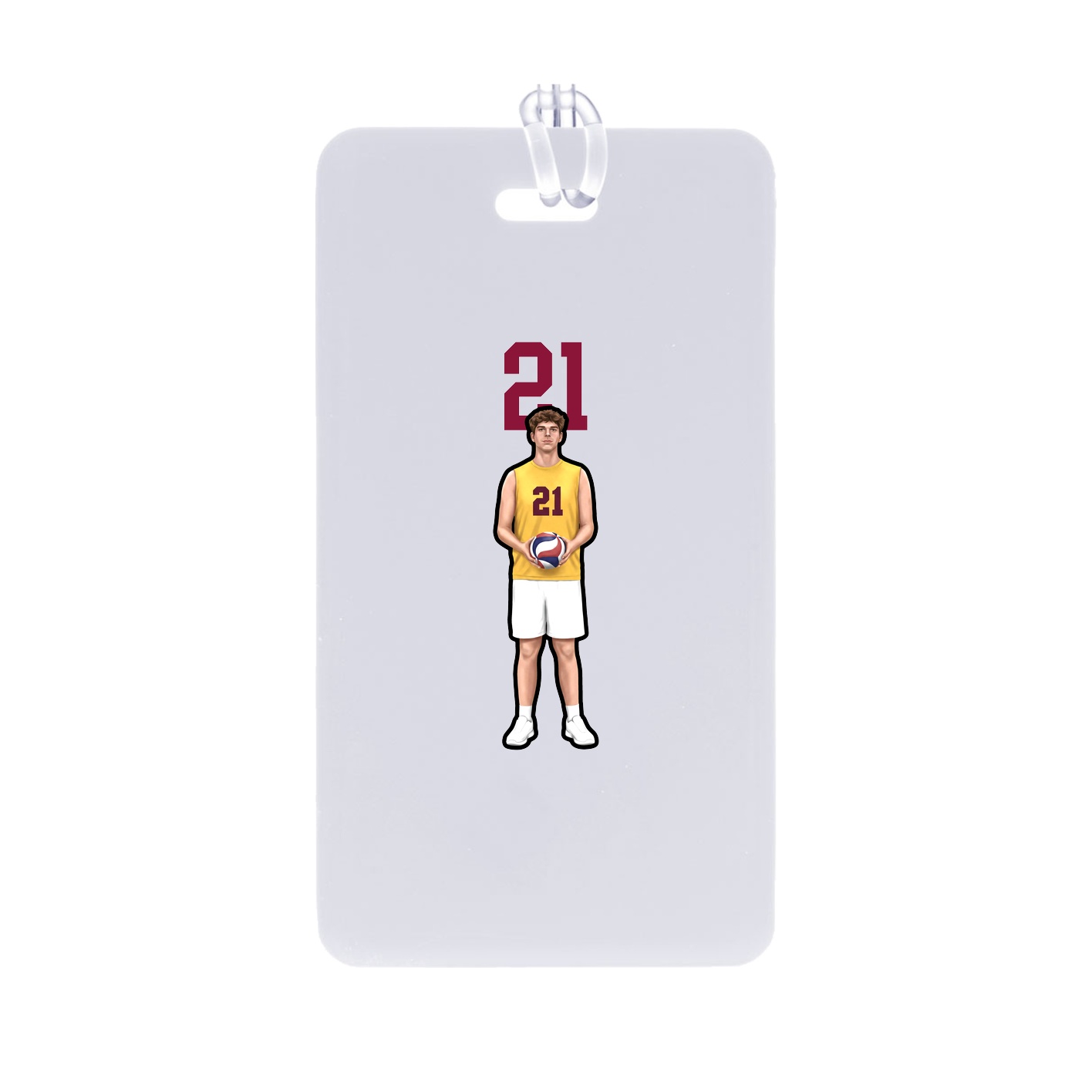 Bag Tag — Number Top in Classic