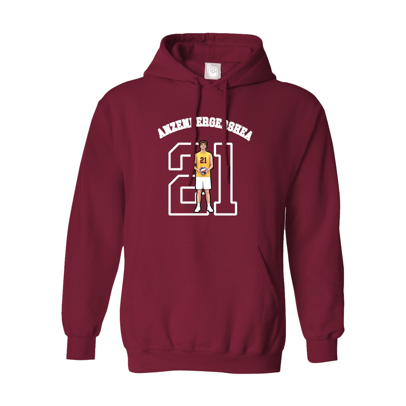 Hoodie — Shirsey Arch in Cardinal