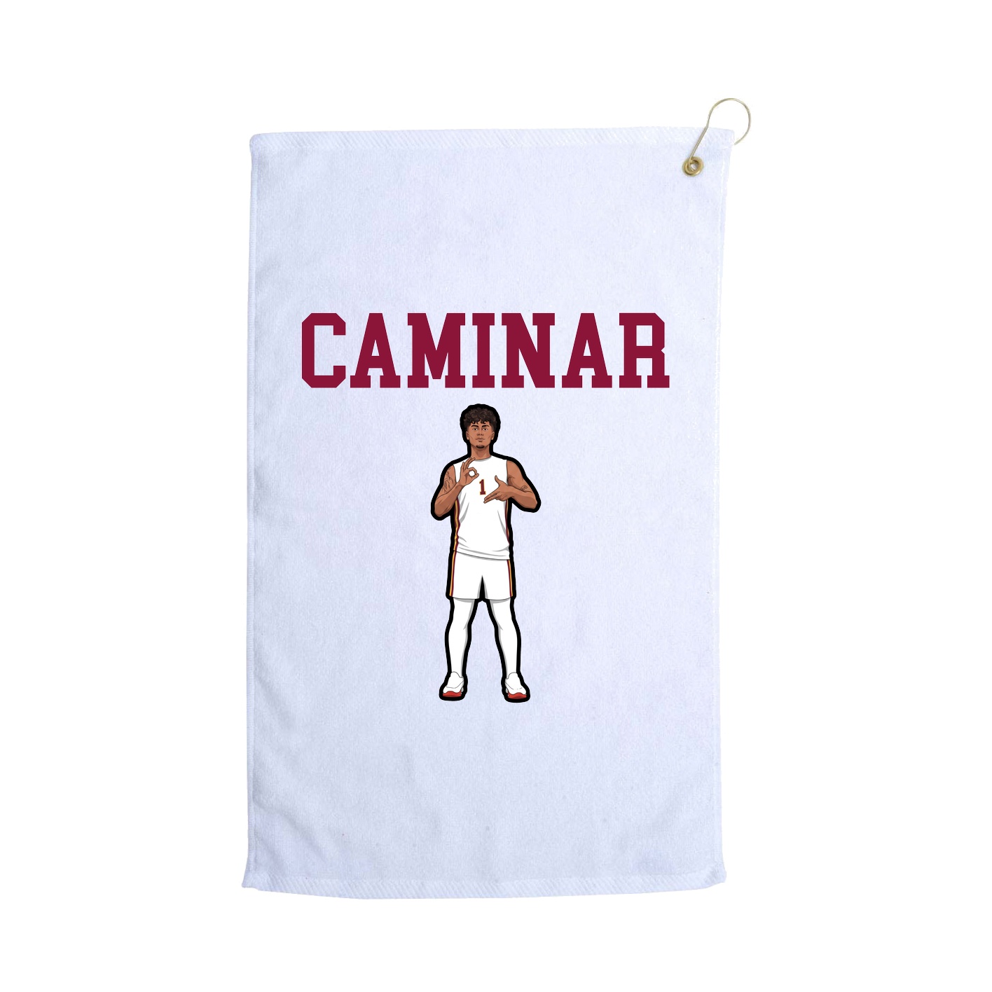 Golf Towel — Shirsey in White
