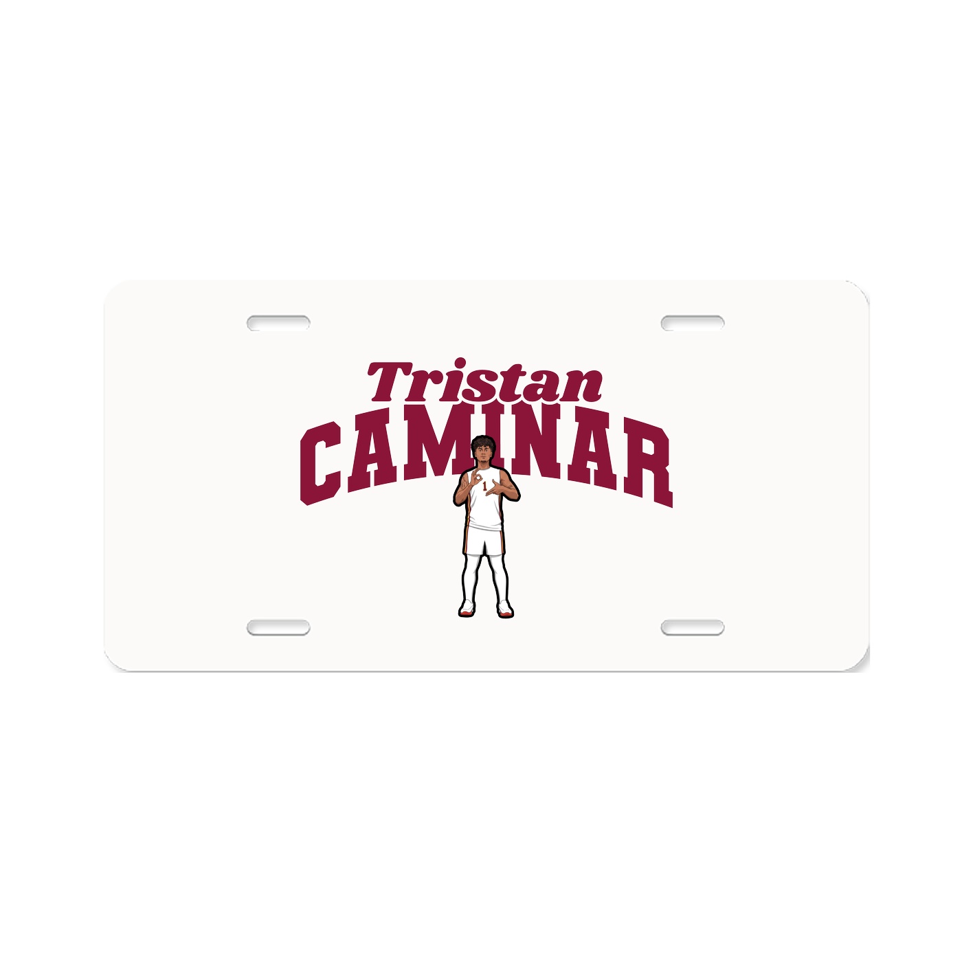 License Plate — Signature Arch in Classic