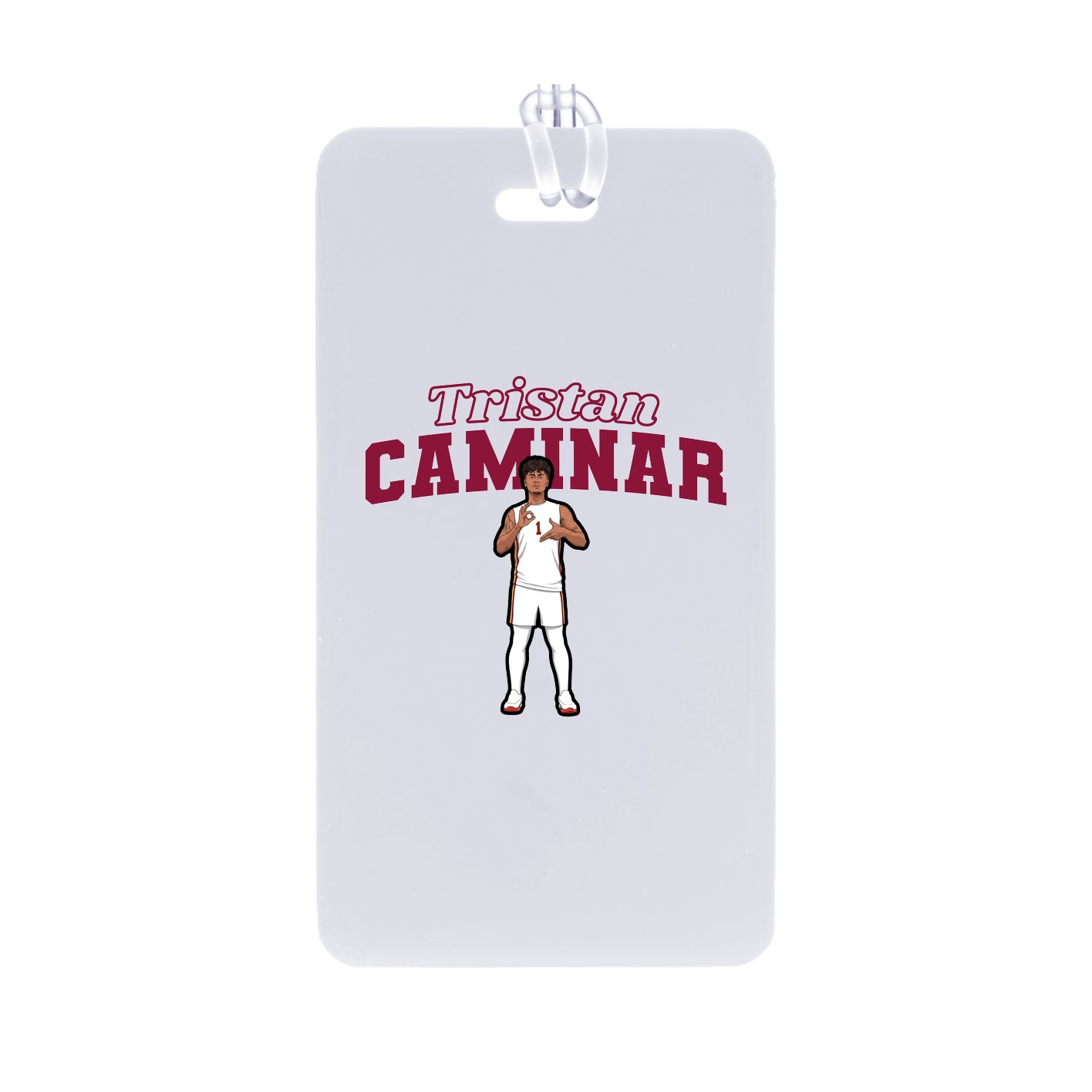 Bag Tag — Name Arch in Classic