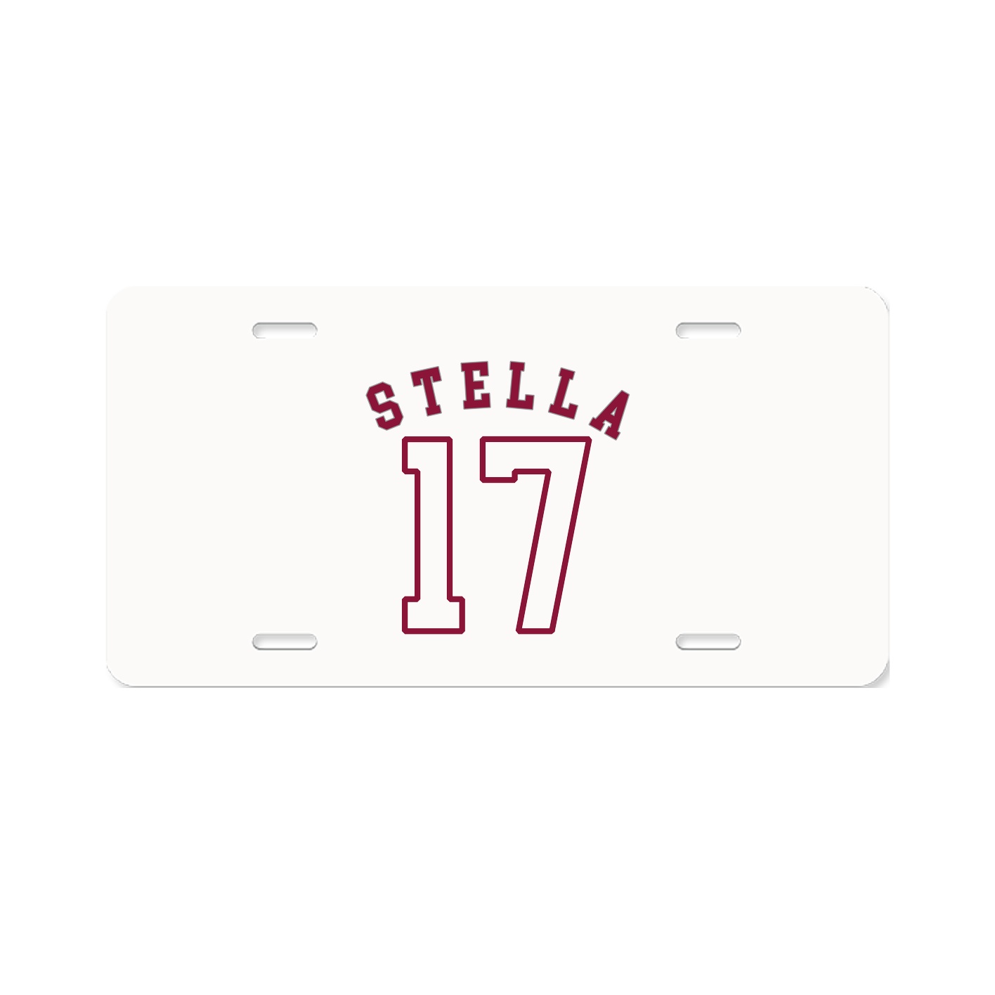 License Plate — Shirsey Arch in Classic