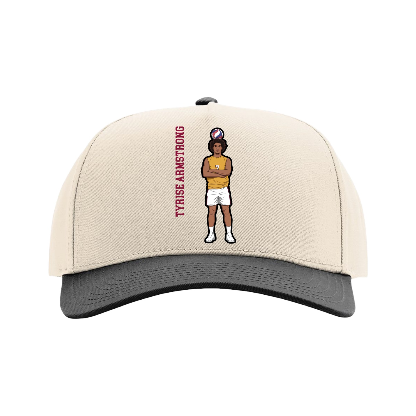 Full Fabric Five-Panel Champ Cap