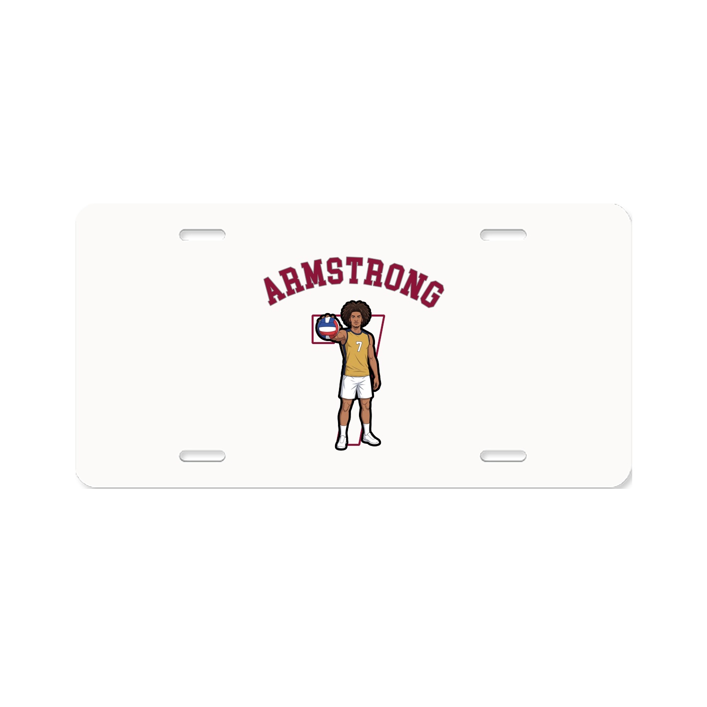License Plate — Shirsey Arch in Classic