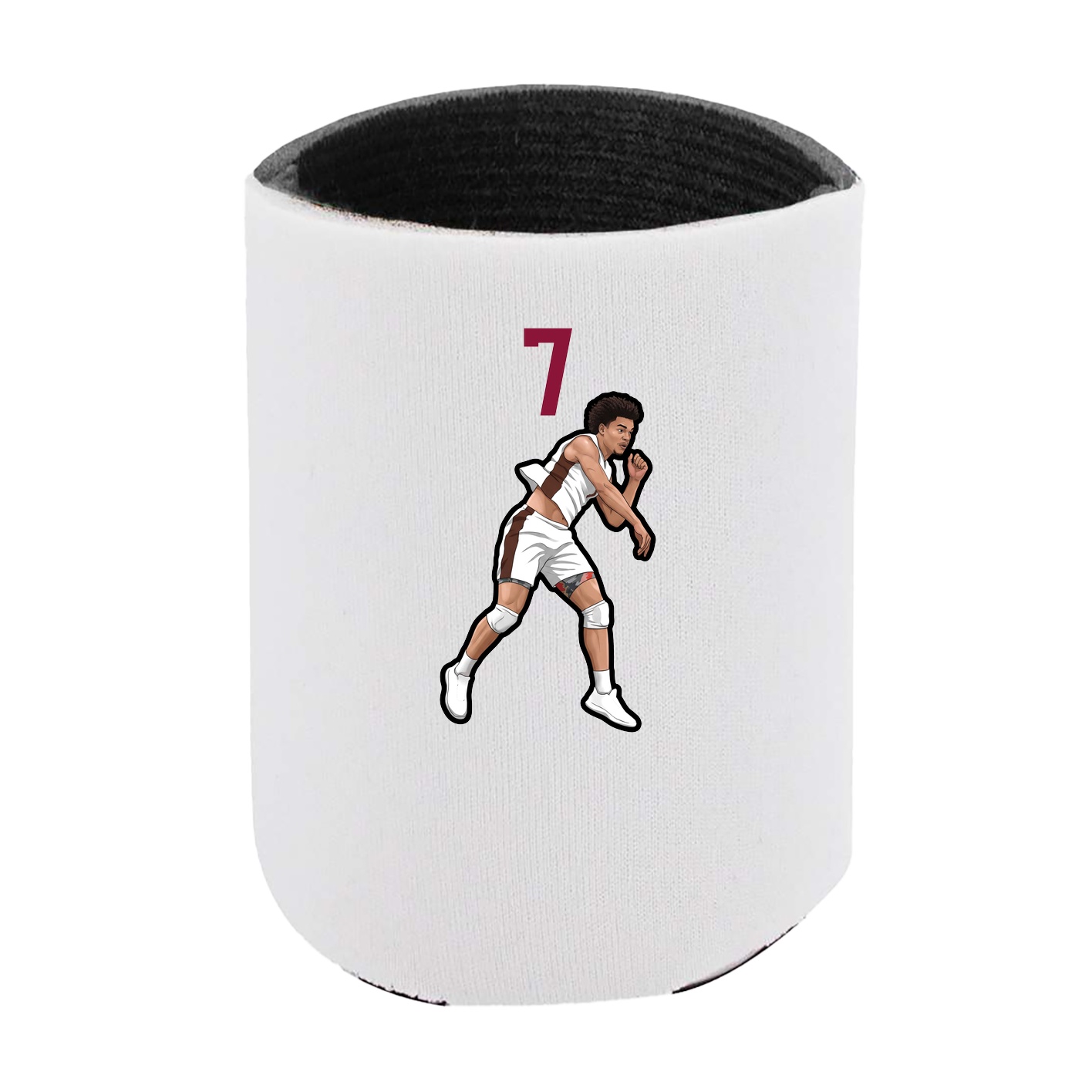 Can Holder — Number Top in White