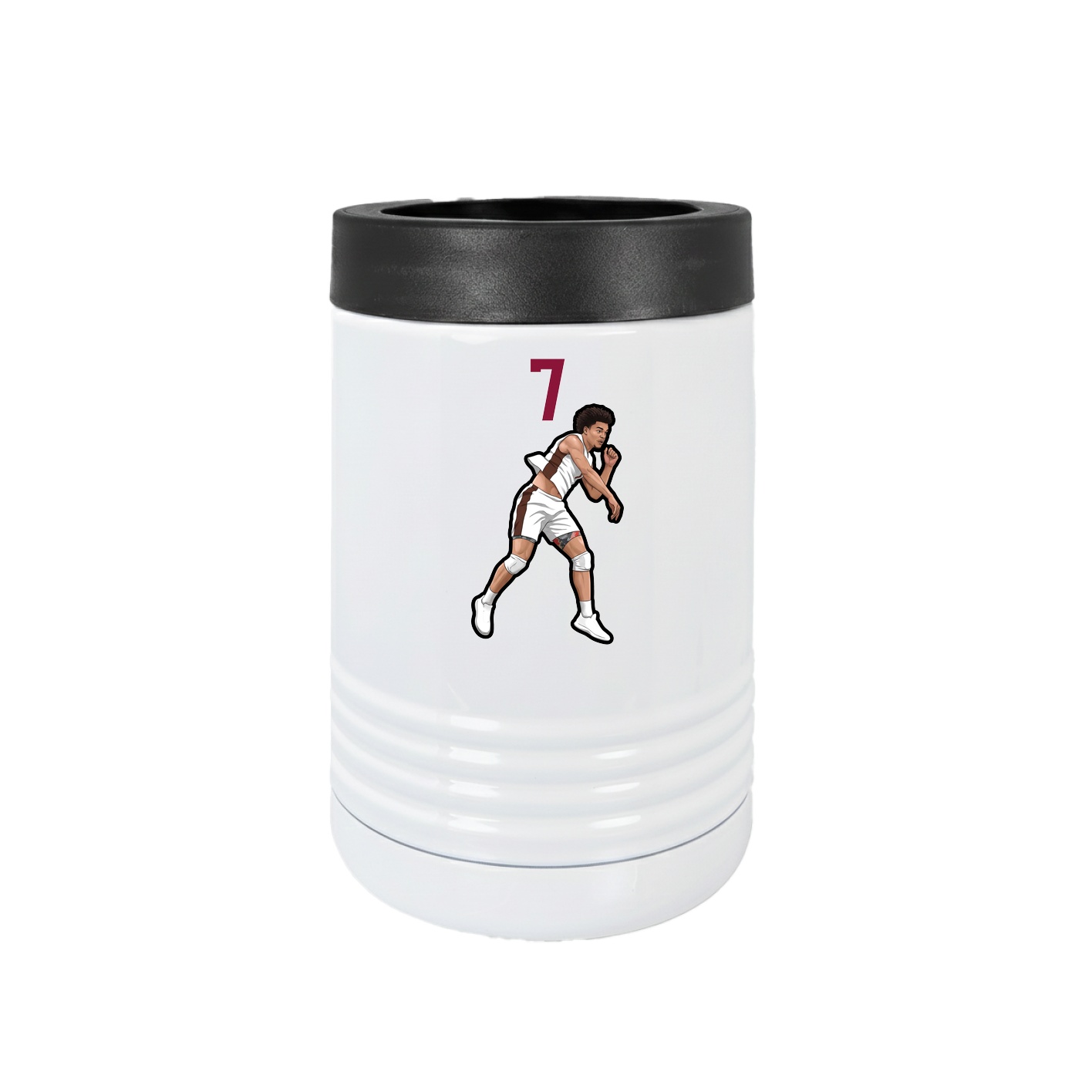 Beverage Holder — Number Top in White