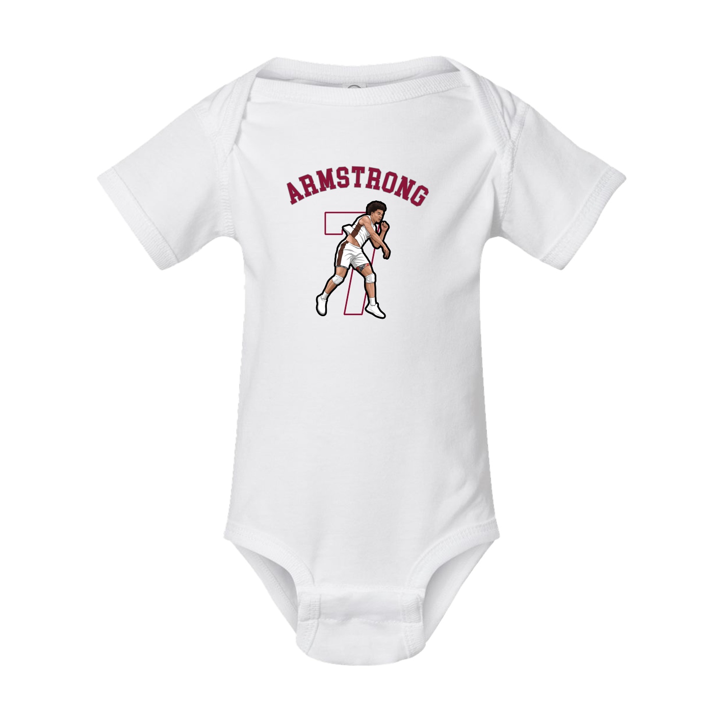 Baby Onesie — Shirsey Arch in White