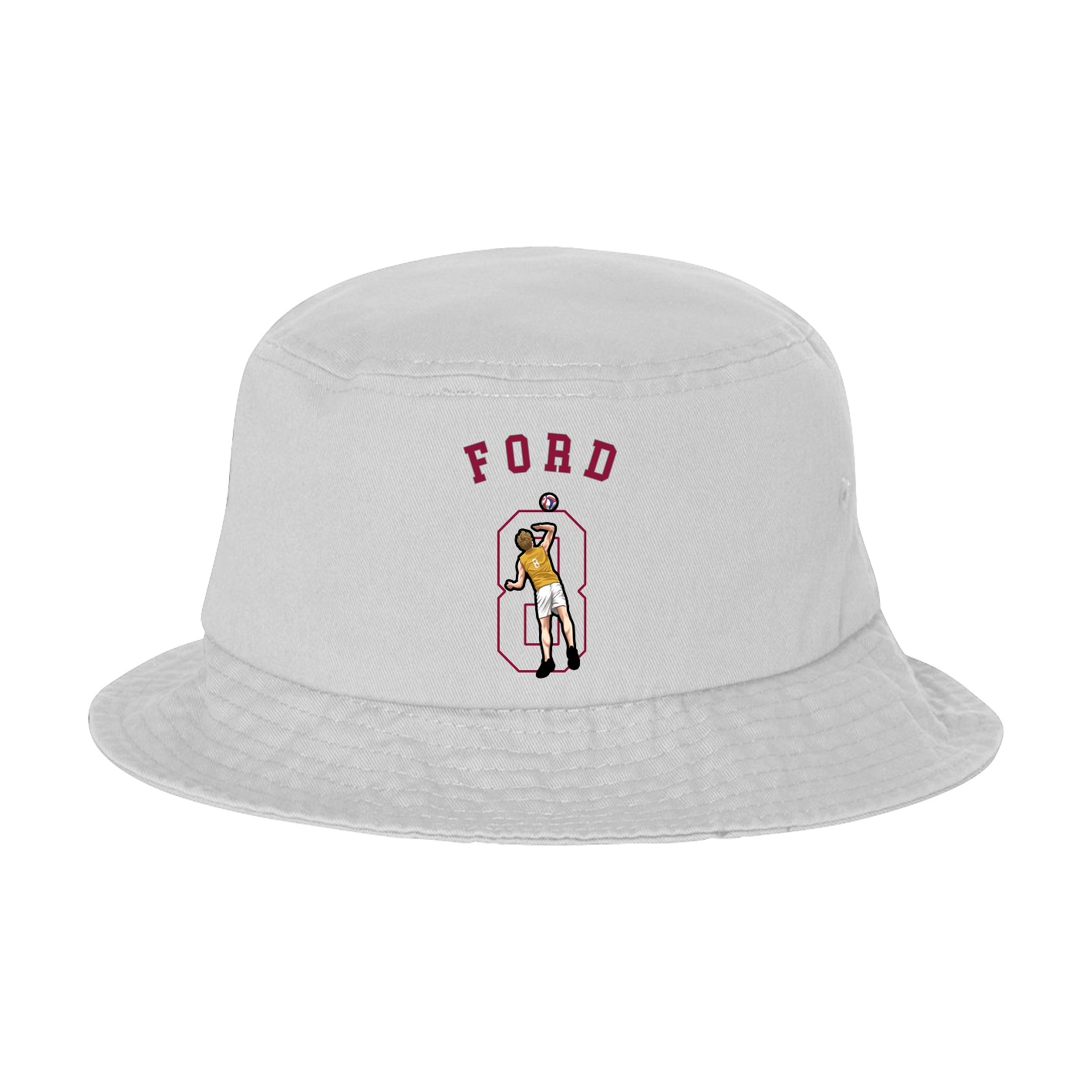 Bucket Cap — Shirsey Arch in White