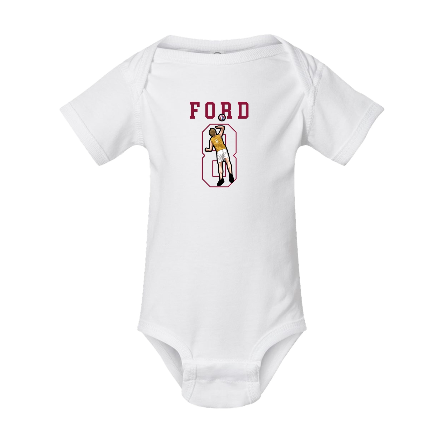Baby Onesie — Shirsey in White