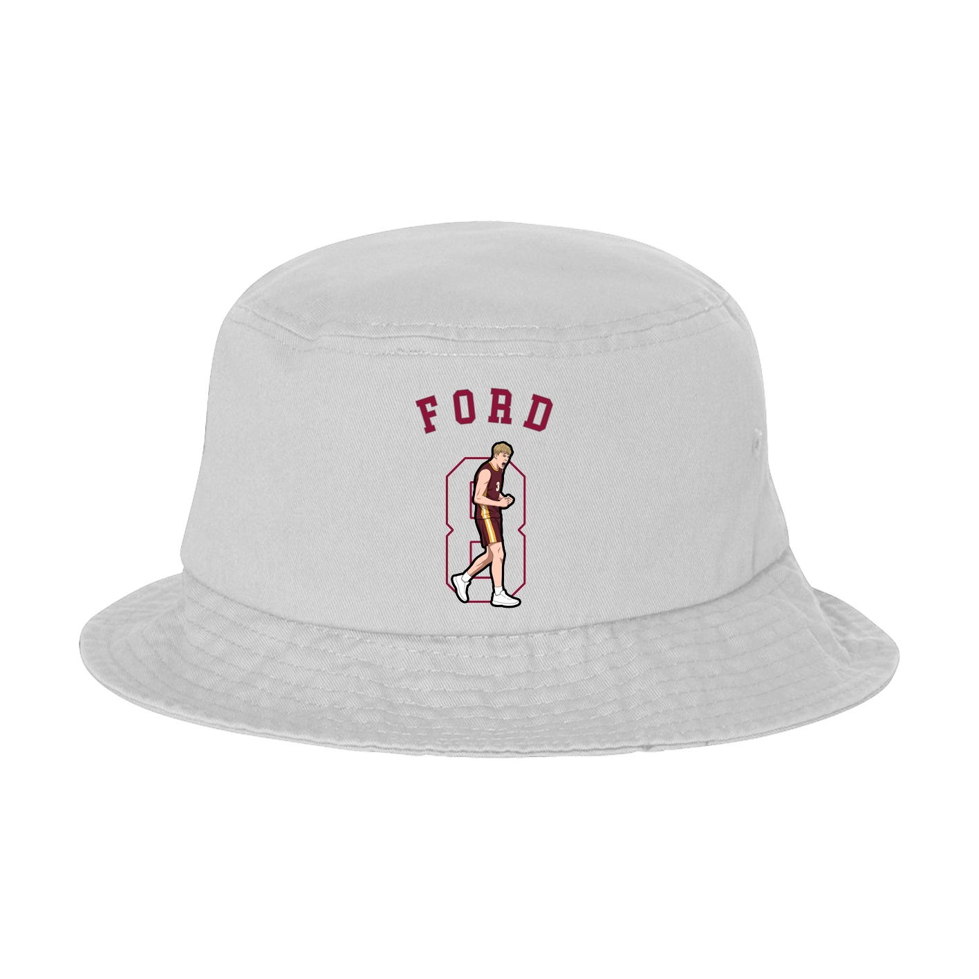 Bucket Cap — Shirsey Arch in White