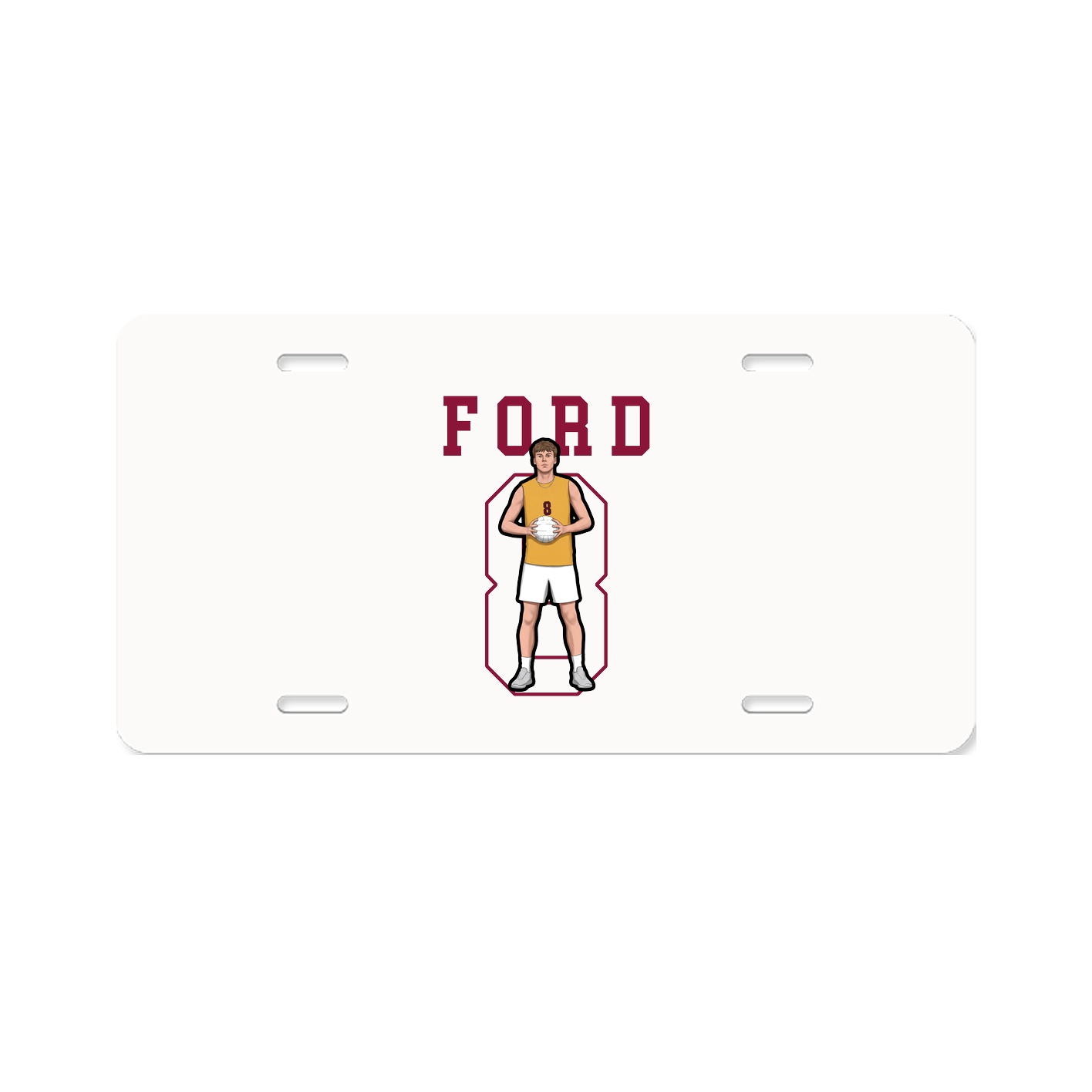 License Plate — Shirsey in Classic