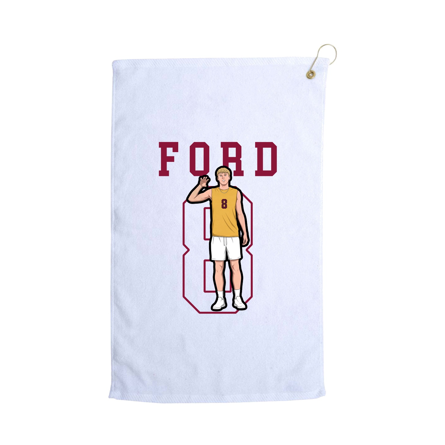 Terry Velour Golf Towel